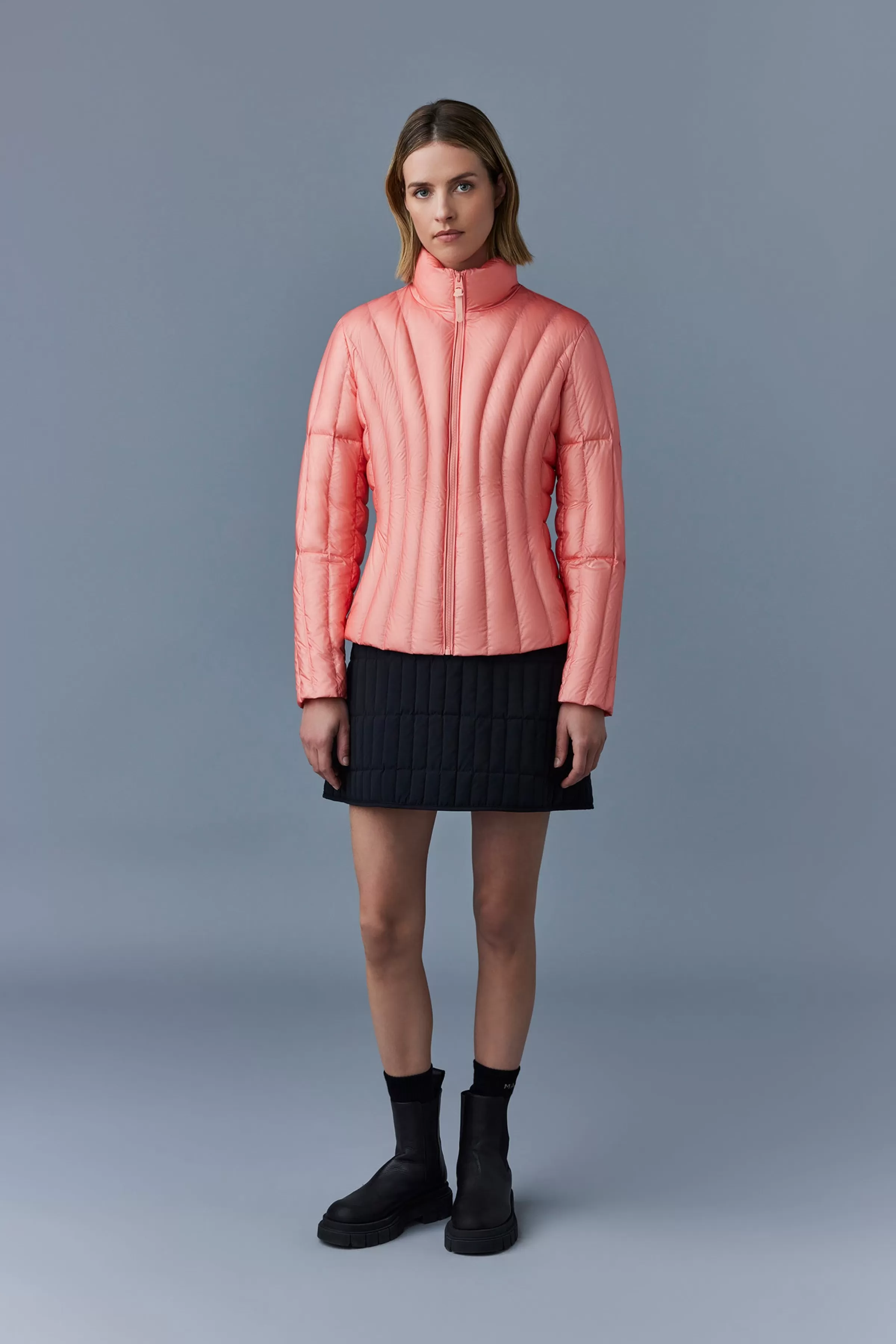 Lany, Light Down Vertical Quilted Jacket For Ladies | ® US | Mackage Best
