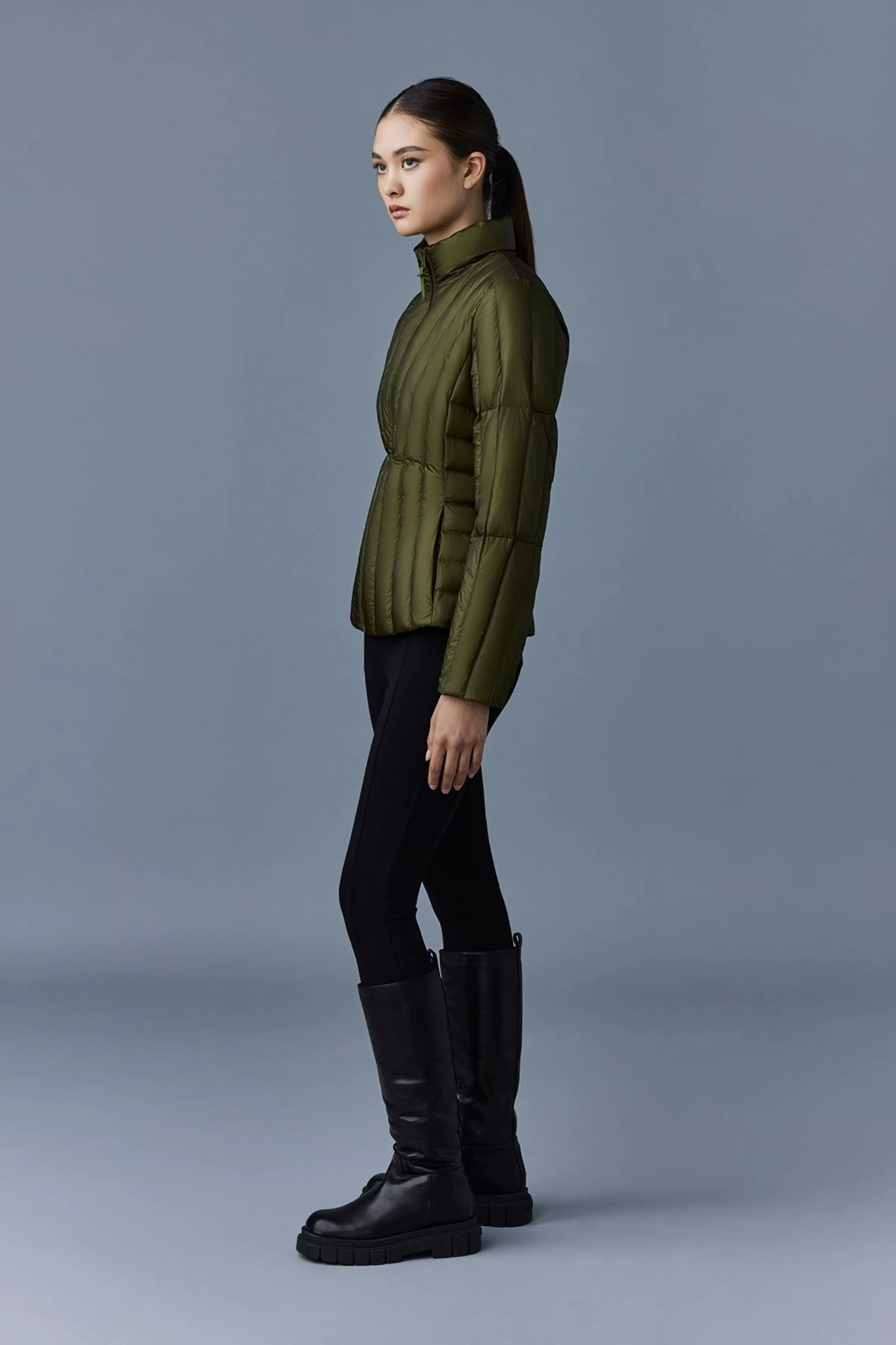 Lany, Light Down Vertical Quilted Jacket For Ladies | ® US | Mackage Best