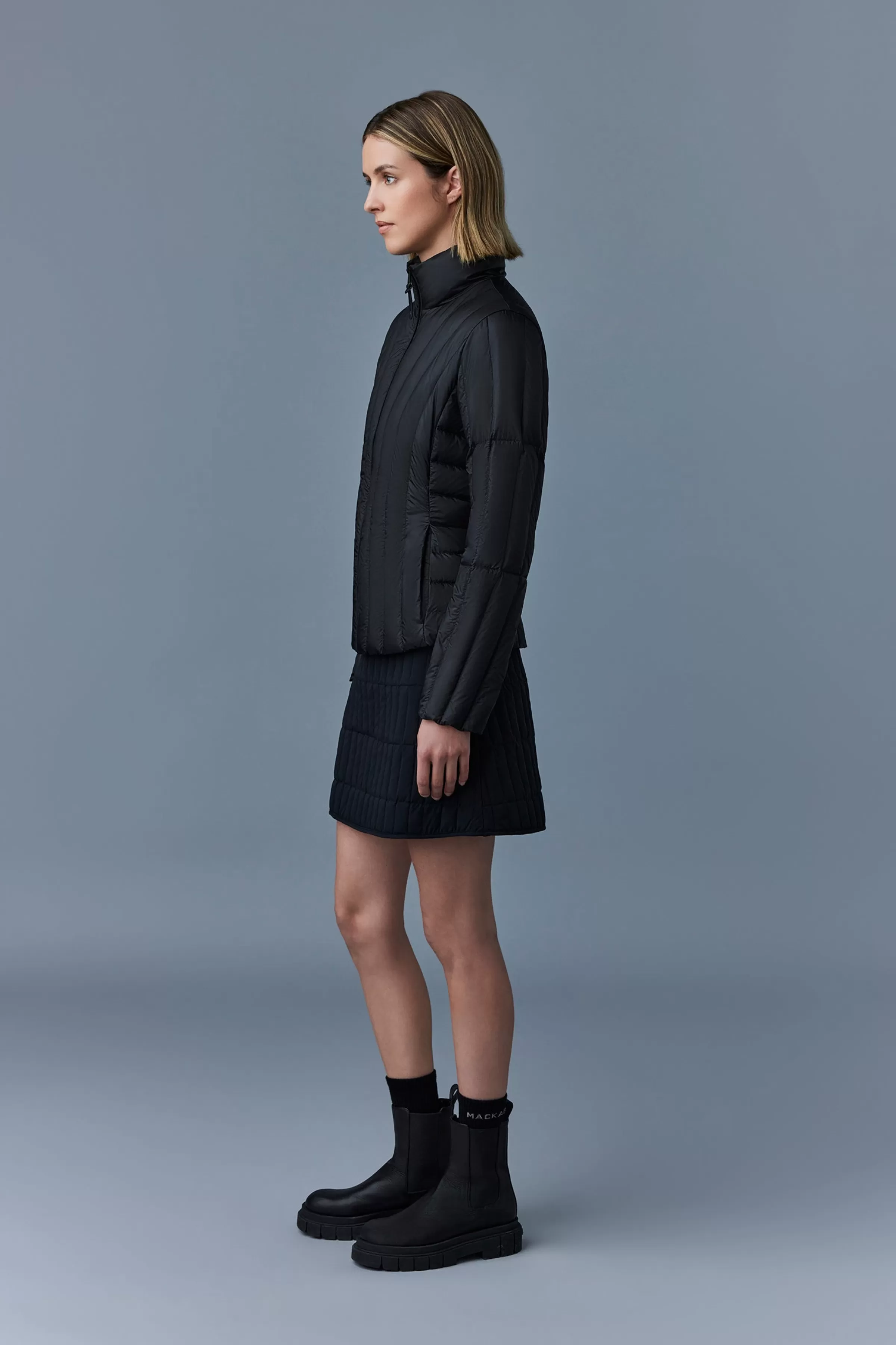 Lany, Light Down Vertical Quilted Jacket For Ladies | ® US | Mackage Best