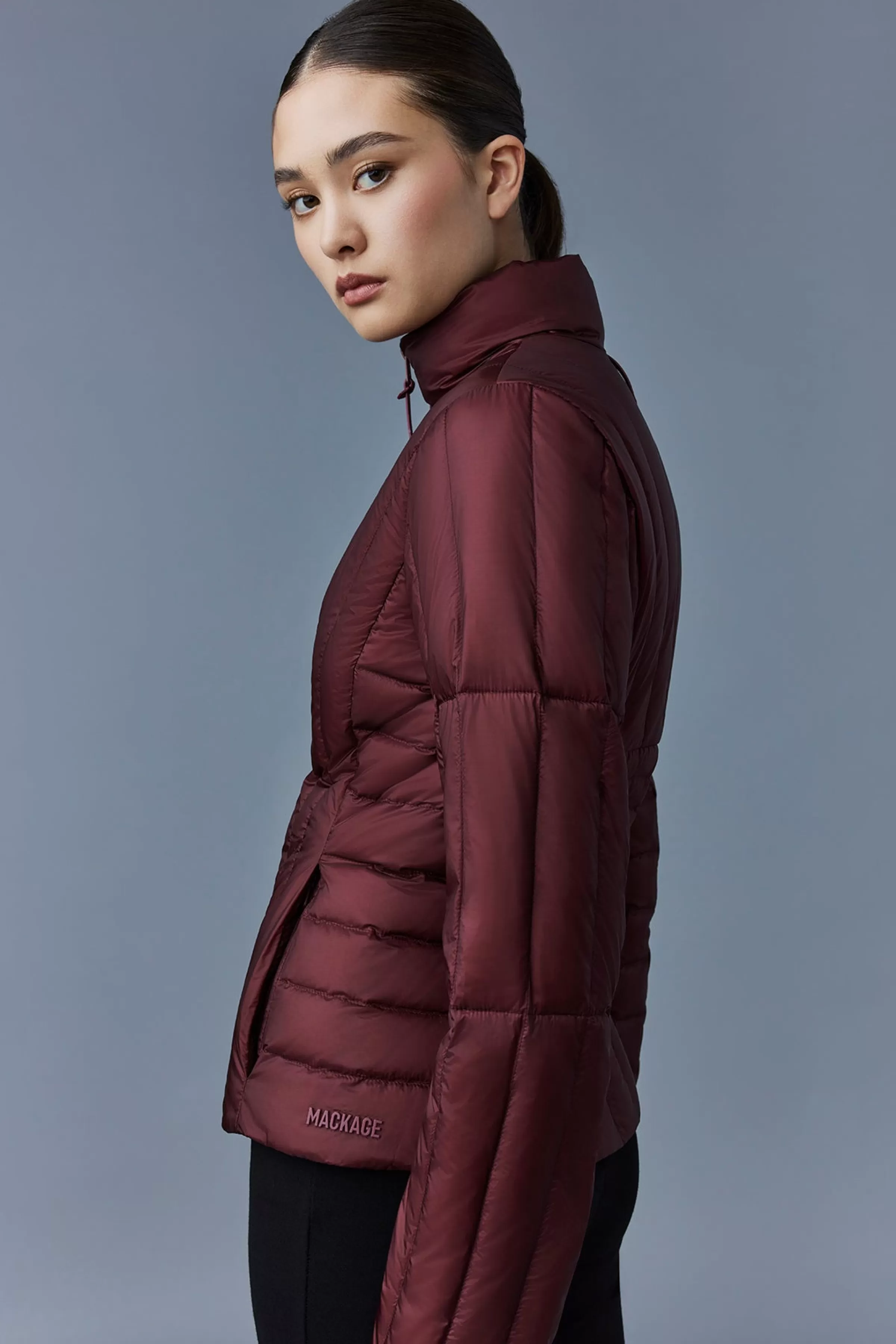 Lany, Light Down Vertical Quilted Jacket For Ladies | ® US | Mackage Best