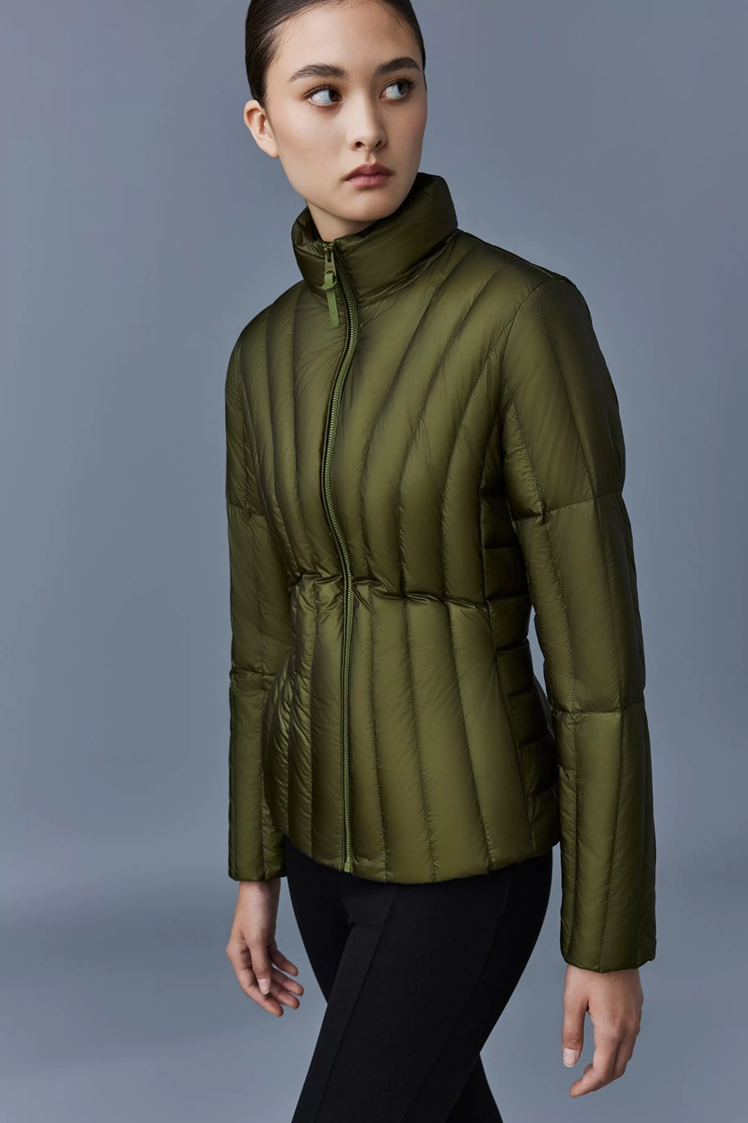 Lany, Light Down Vertical Quilted Jacket For Ladies | ® US | Mackage Best