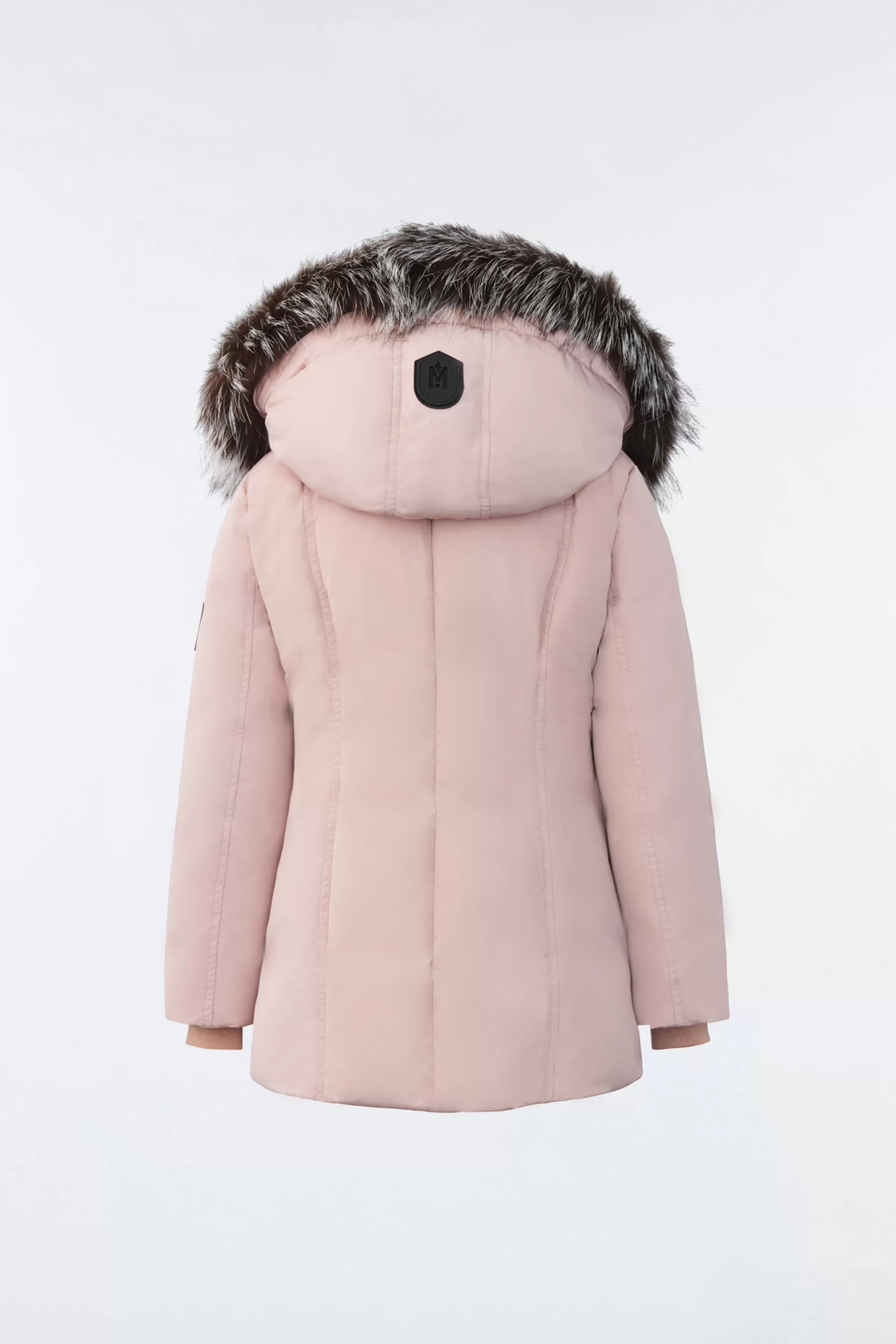 Leelee, Down Coat With Removable Silver Fox Signature Collar For Kids (8-14 Years) | ® US | Mackage Fashion