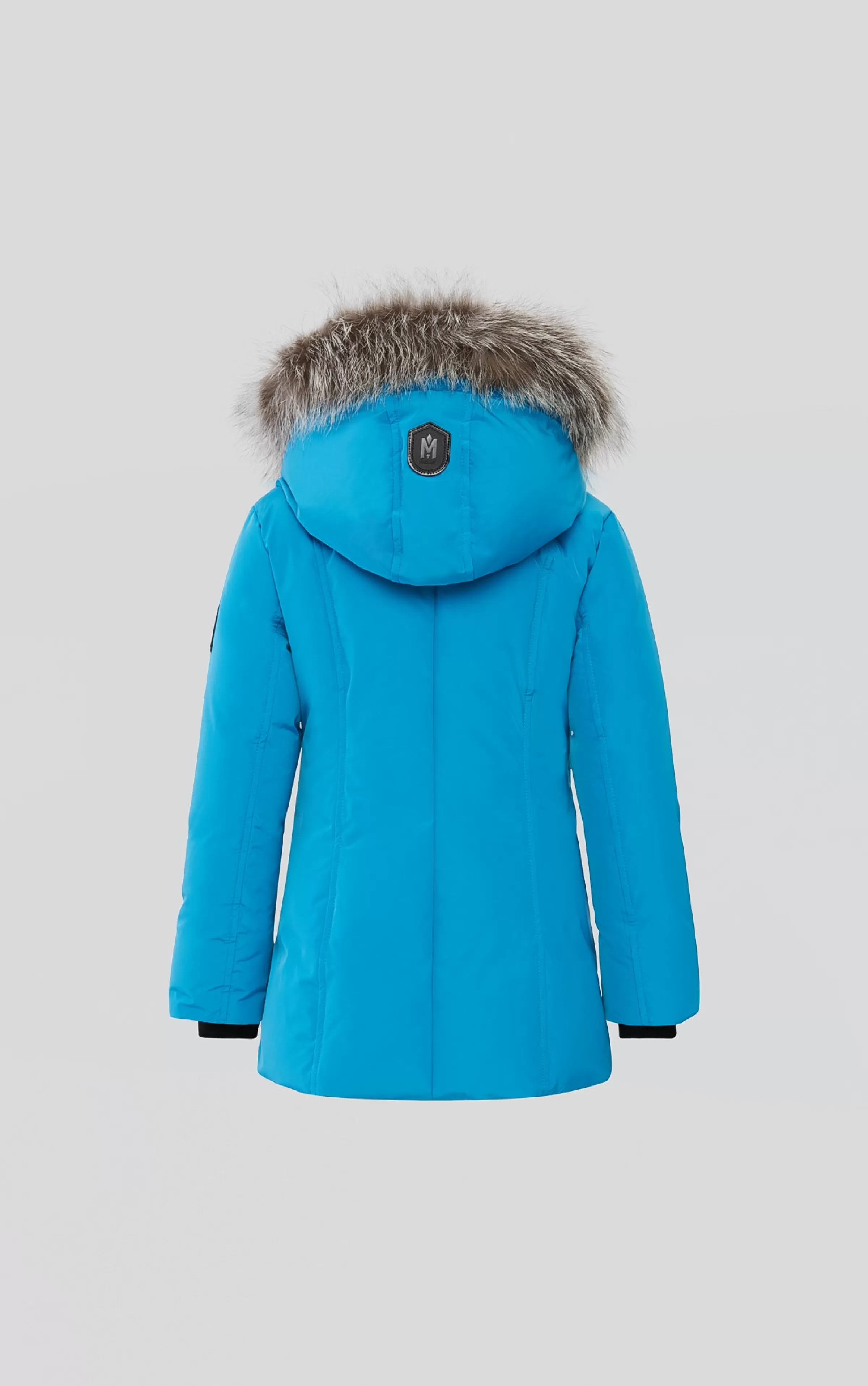 Leelee, Down Coat With Removable Silver Fox Signature Collar For Kids (8-14 Years) | ® US | Mackage Fashion