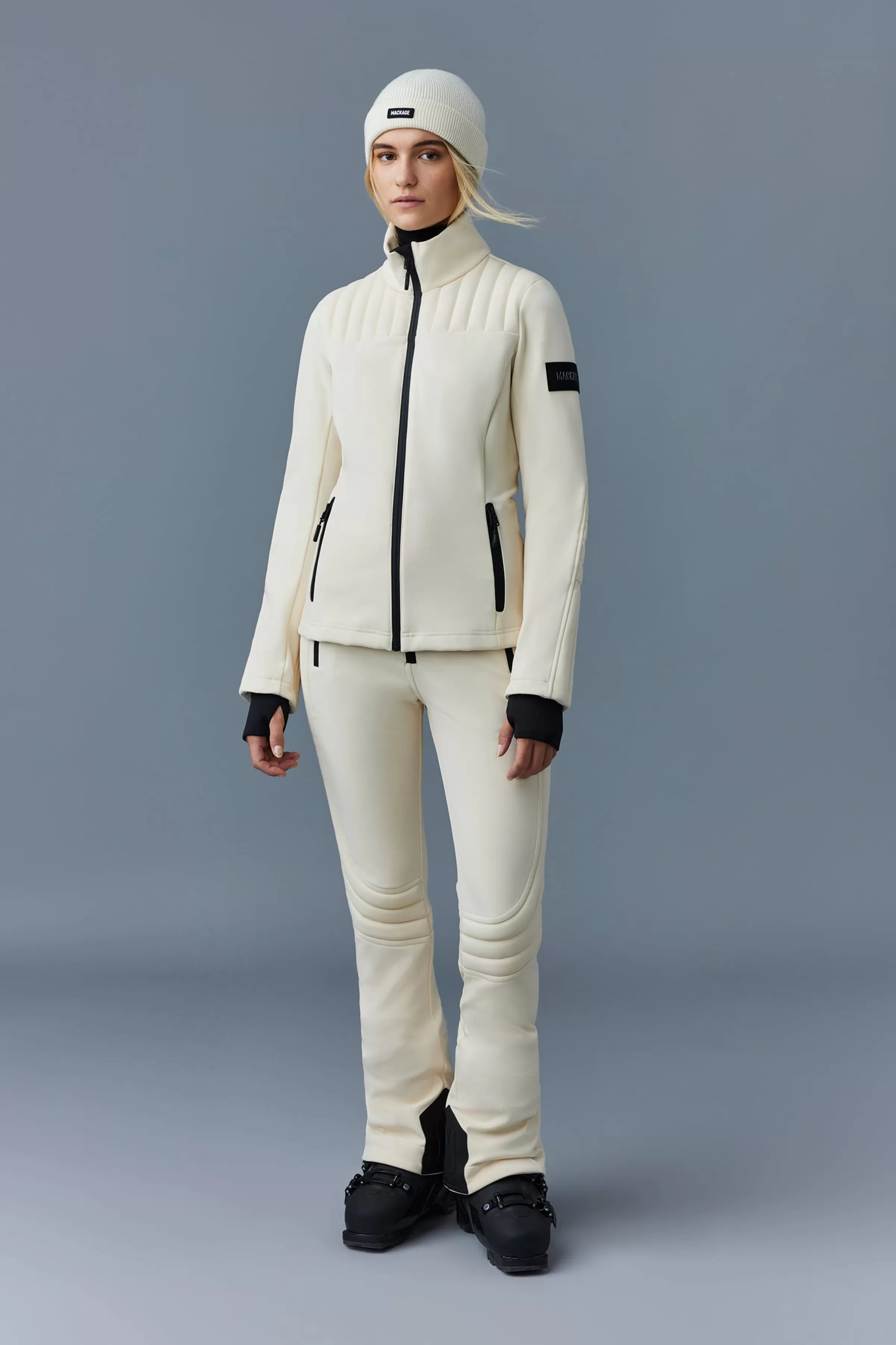Lenora, Bonded 3-layer Ski Jacket With Stand Collar For Ladies | ® US | Mackage Flash Sale