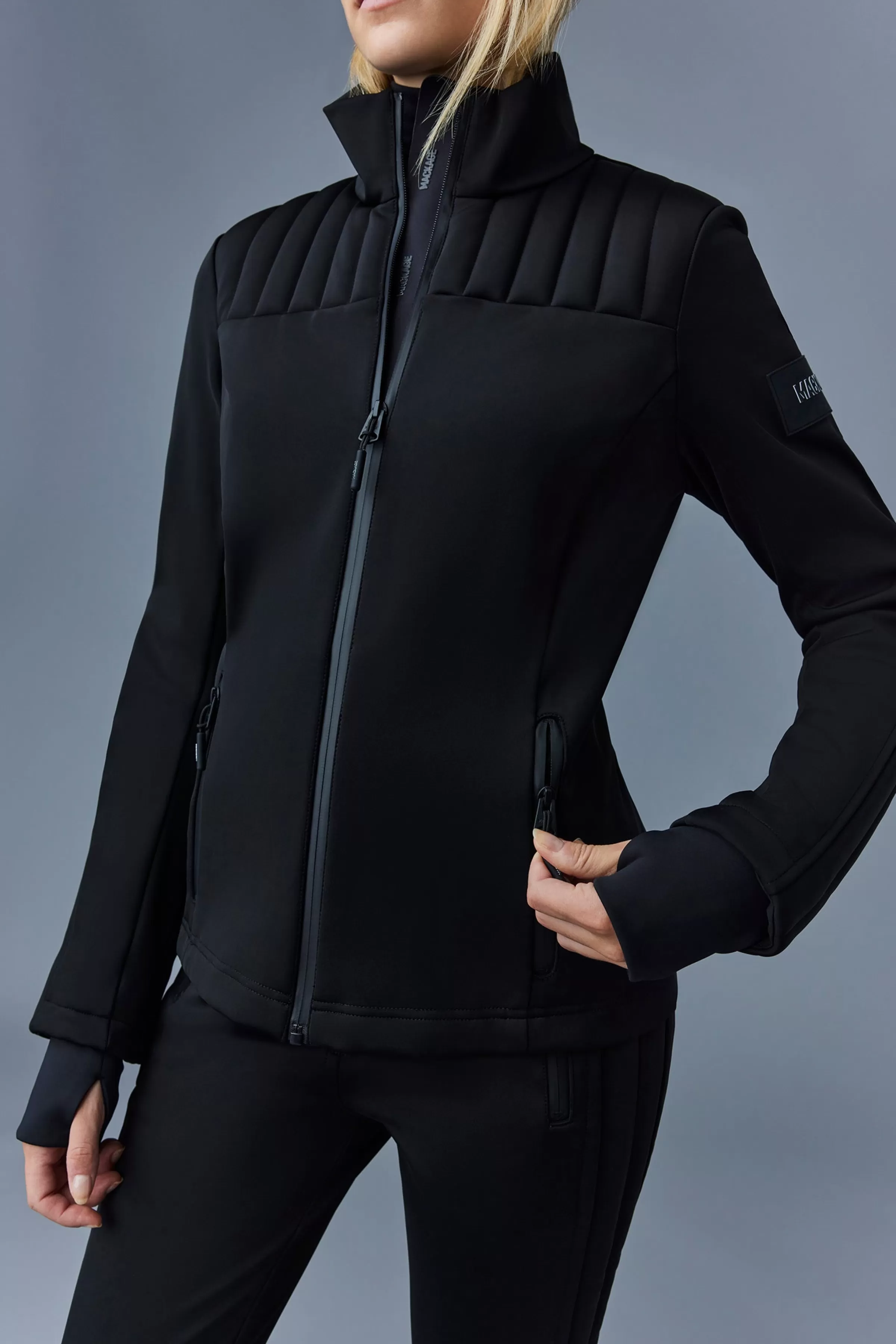 Lenora, Bonded 3-layer Ski Jacket With Stand Collar For Ladies | ® US | Mackage Flash Sale
