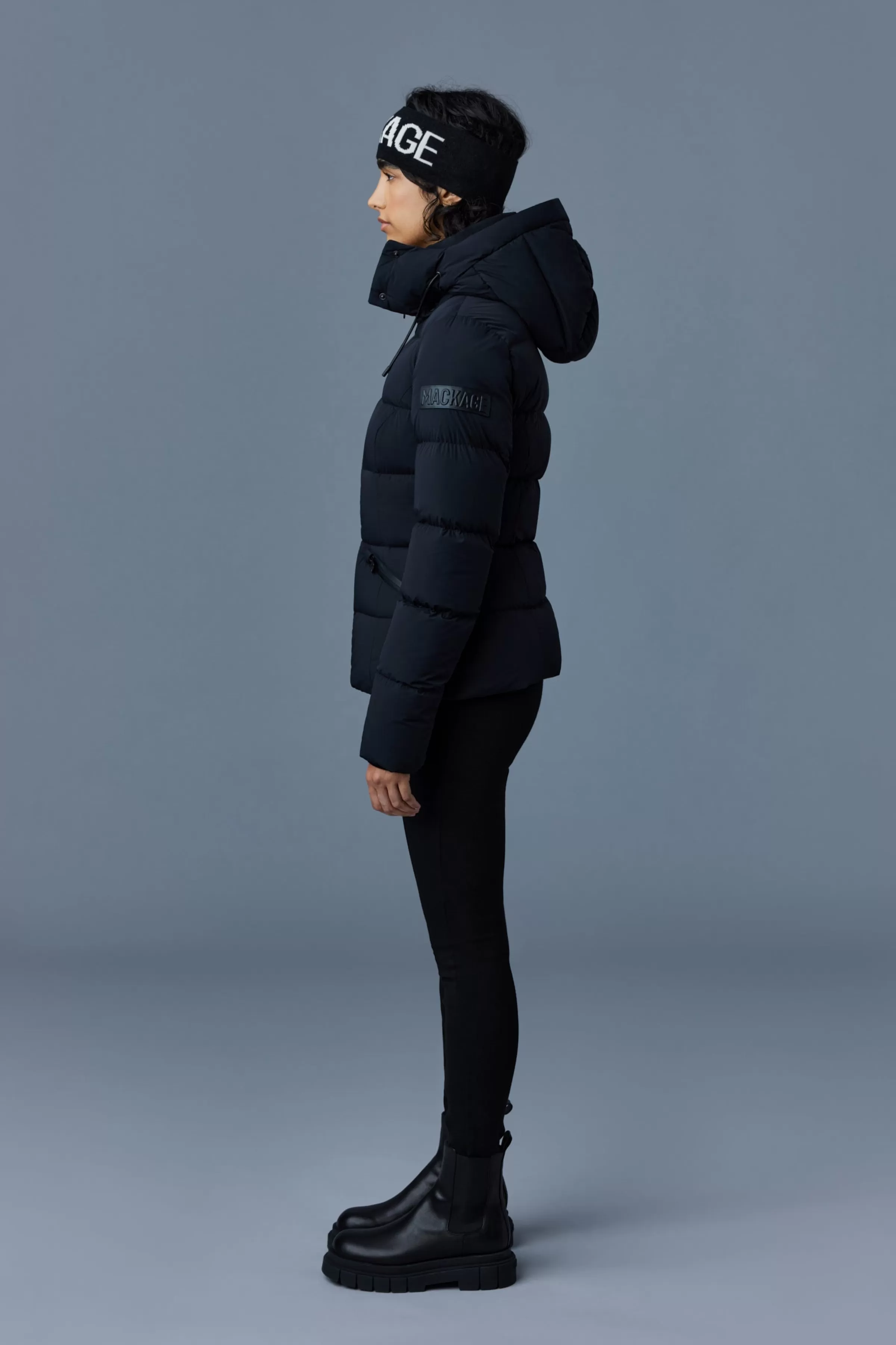 Madalyn, Agile 360 Light Down Jacket With Hood For Ladies | ® US | Mackage Cheap