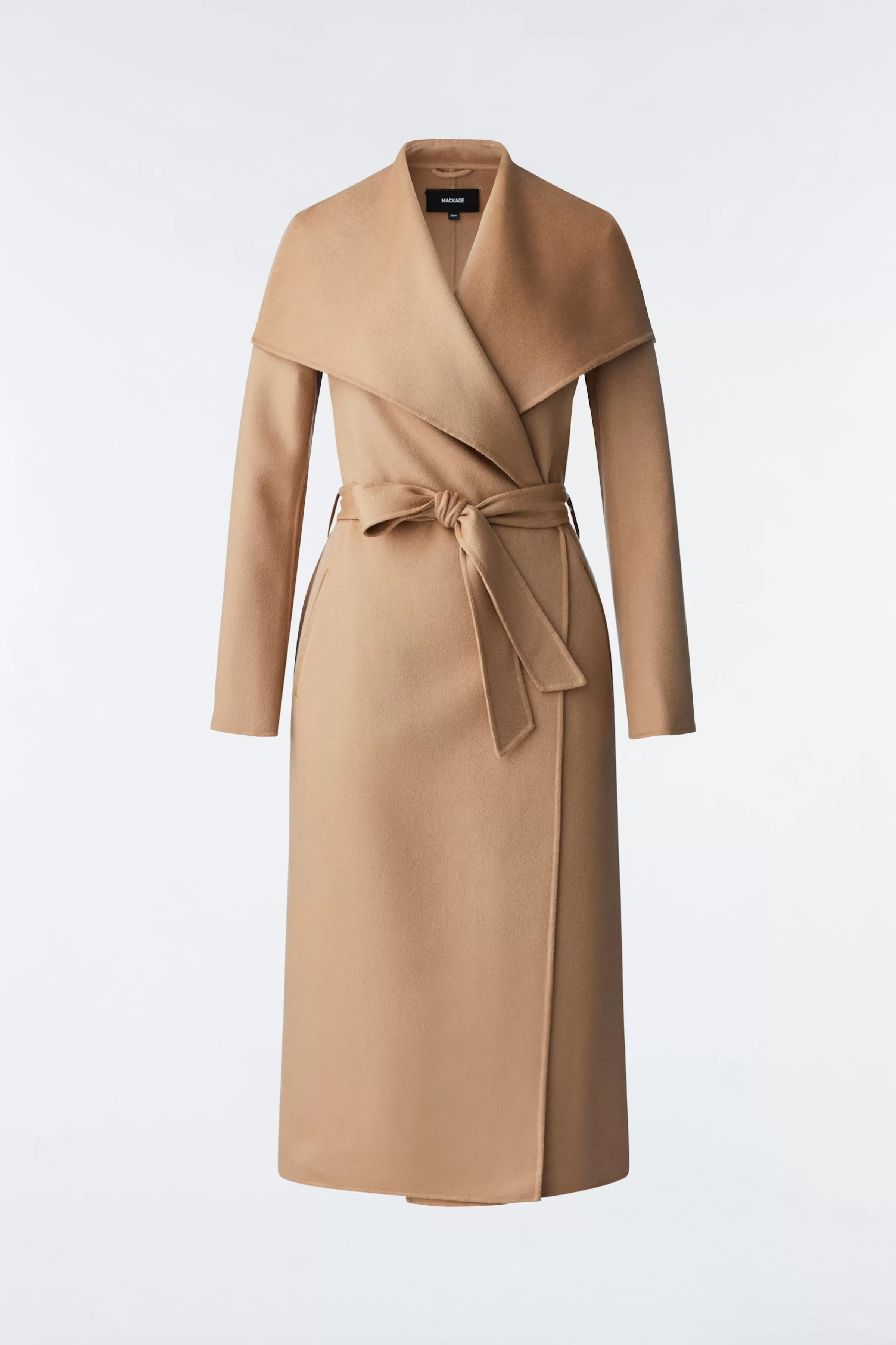 Mai, Double-face Wool Wrap Coat For Ladies | ® US | Mackage Store