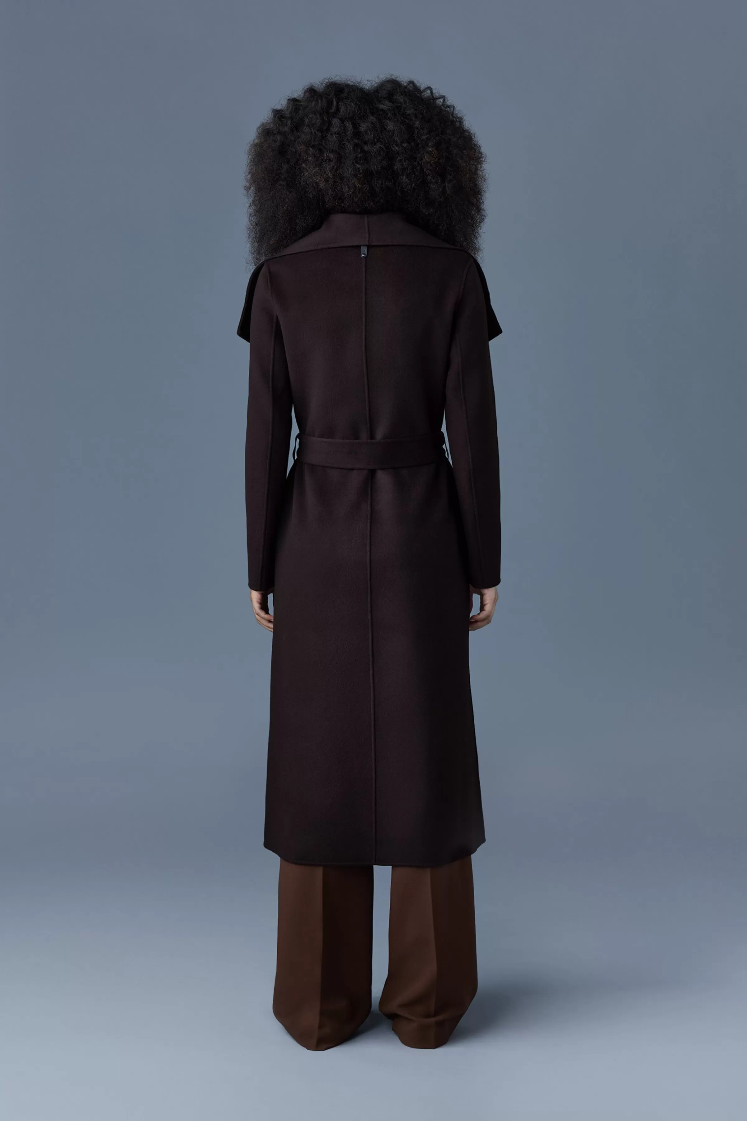 Mai, Double-face Wool Wrap Coat For Ladies | ® US | Mackage Fashion