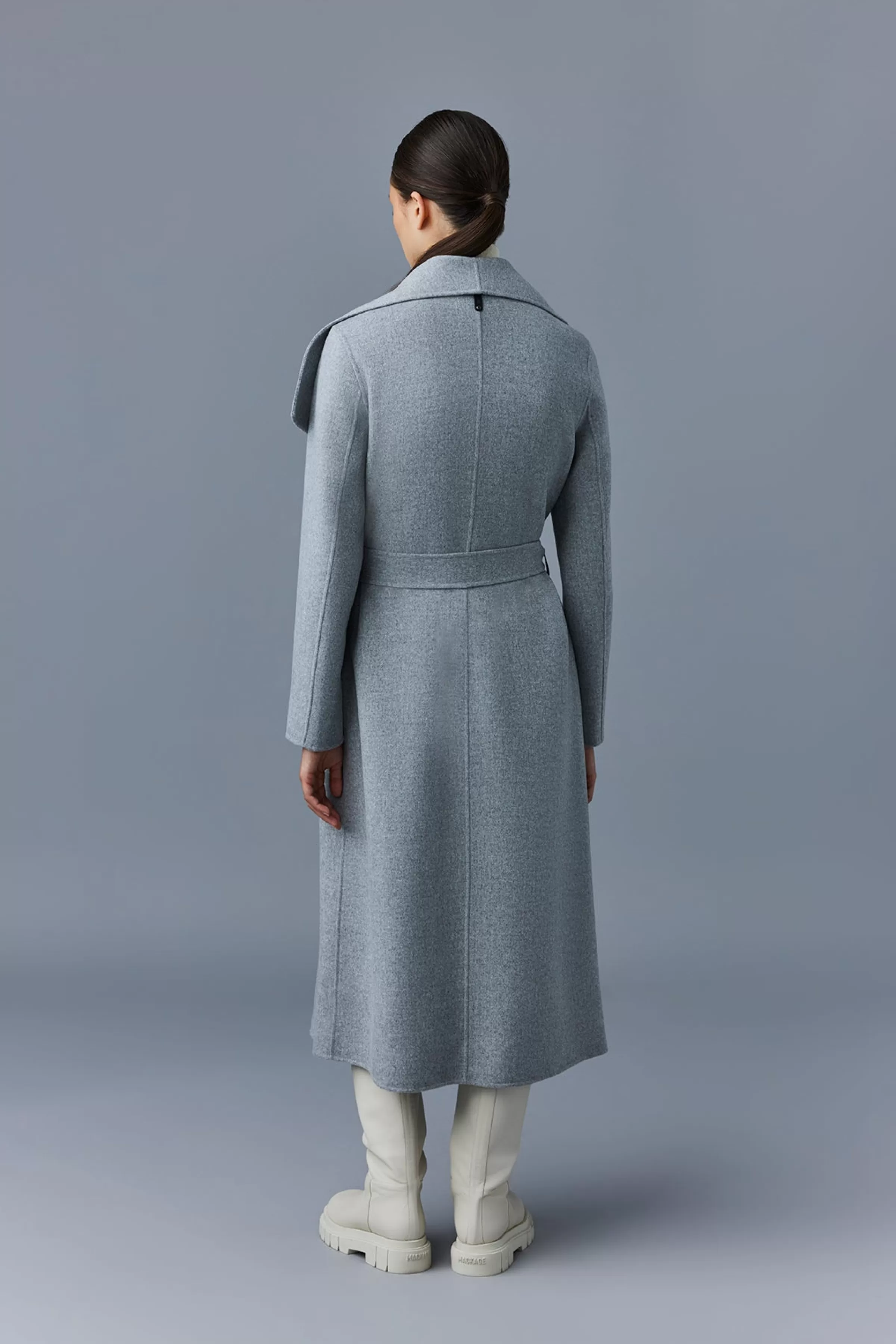 Mai, Double-face Wool Wrap Coat For Ladies | ® US | Mackage Fashion
