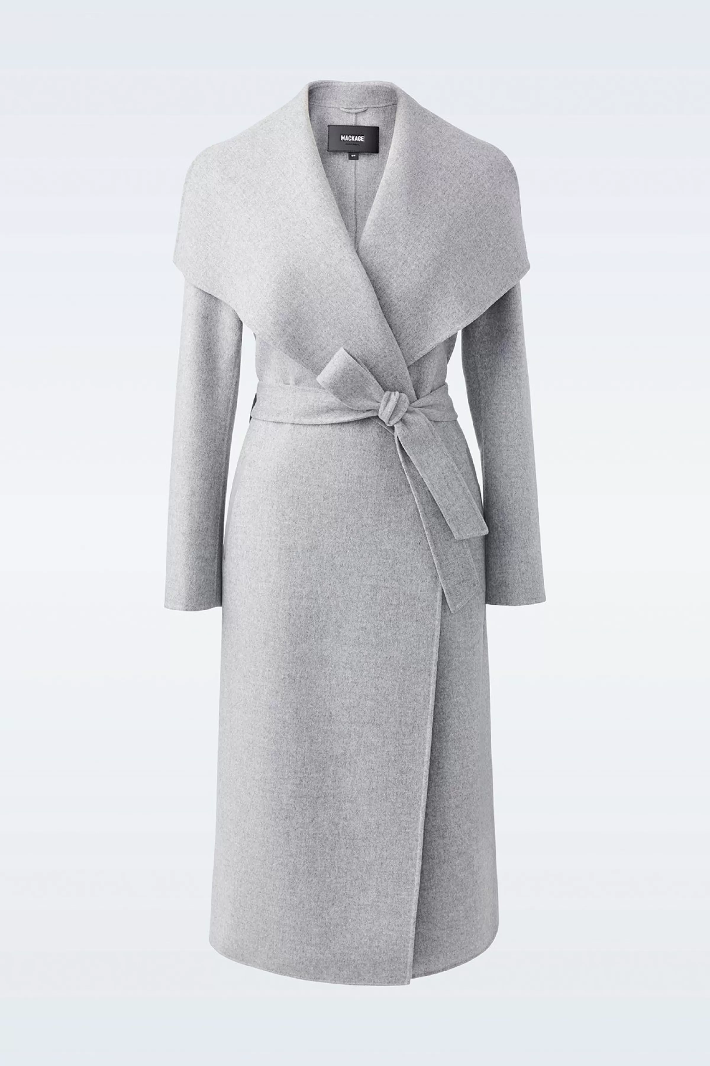 Mai, Double-face Wool Wrap Coat For Ladies | ® US | Mackage Discount