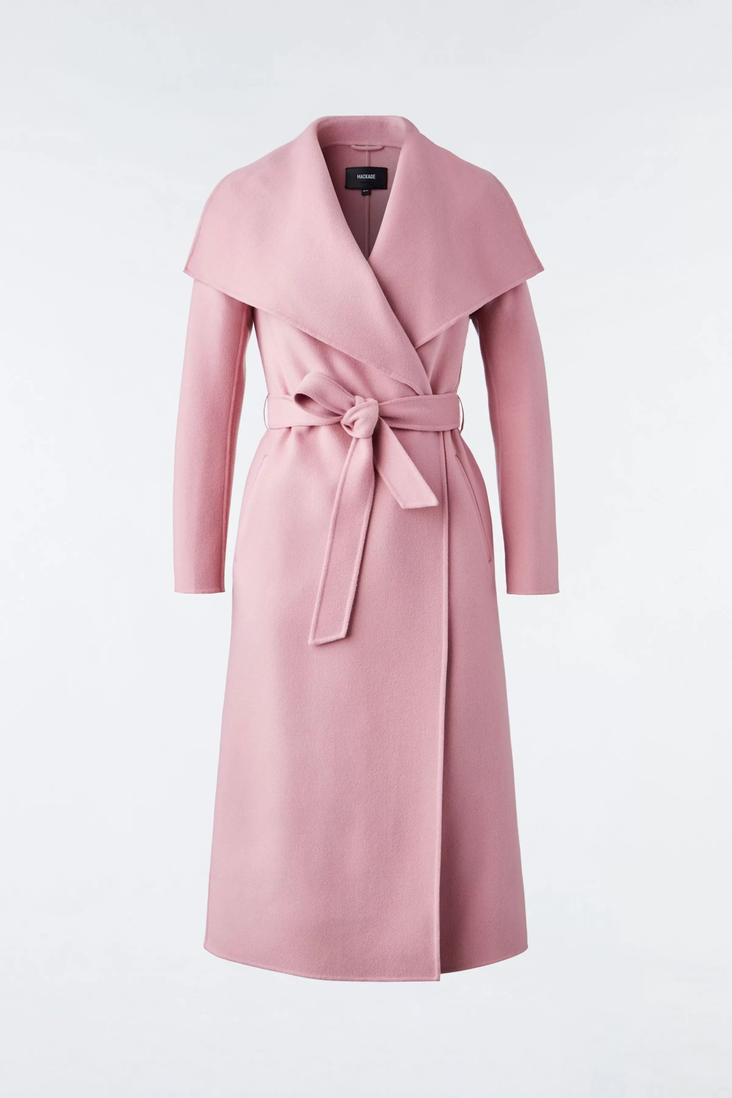 Mai, Double-face Wool Wrap Coat For Ladies | ® US | Mackage Outlet