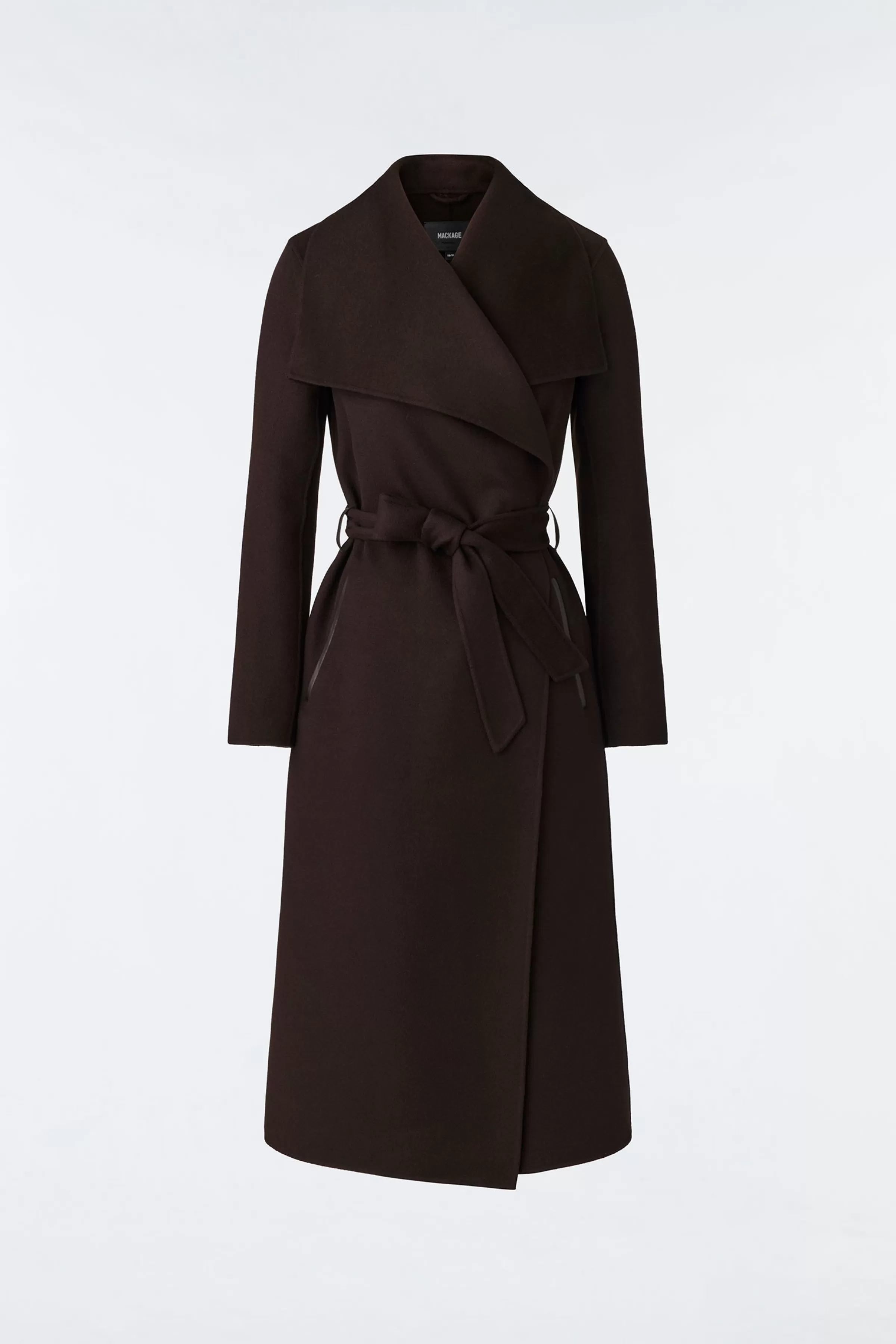Mai, Double-face Wool Wrap Coat For Ladies | ® US | Mackage Outlet
