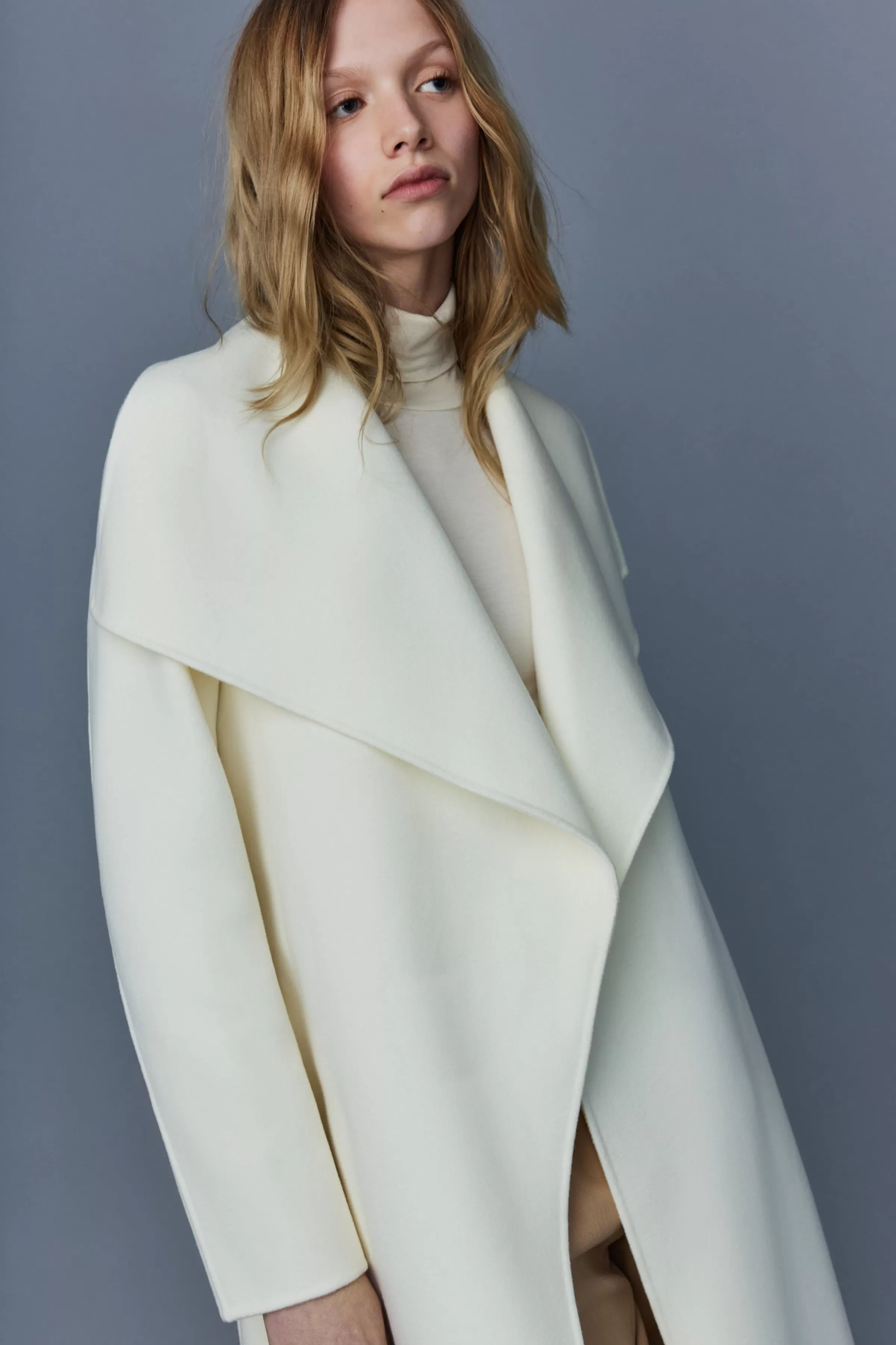Mai, Double-face Wool Wrap Coat For Ladies | ® US | Mackage Outlet