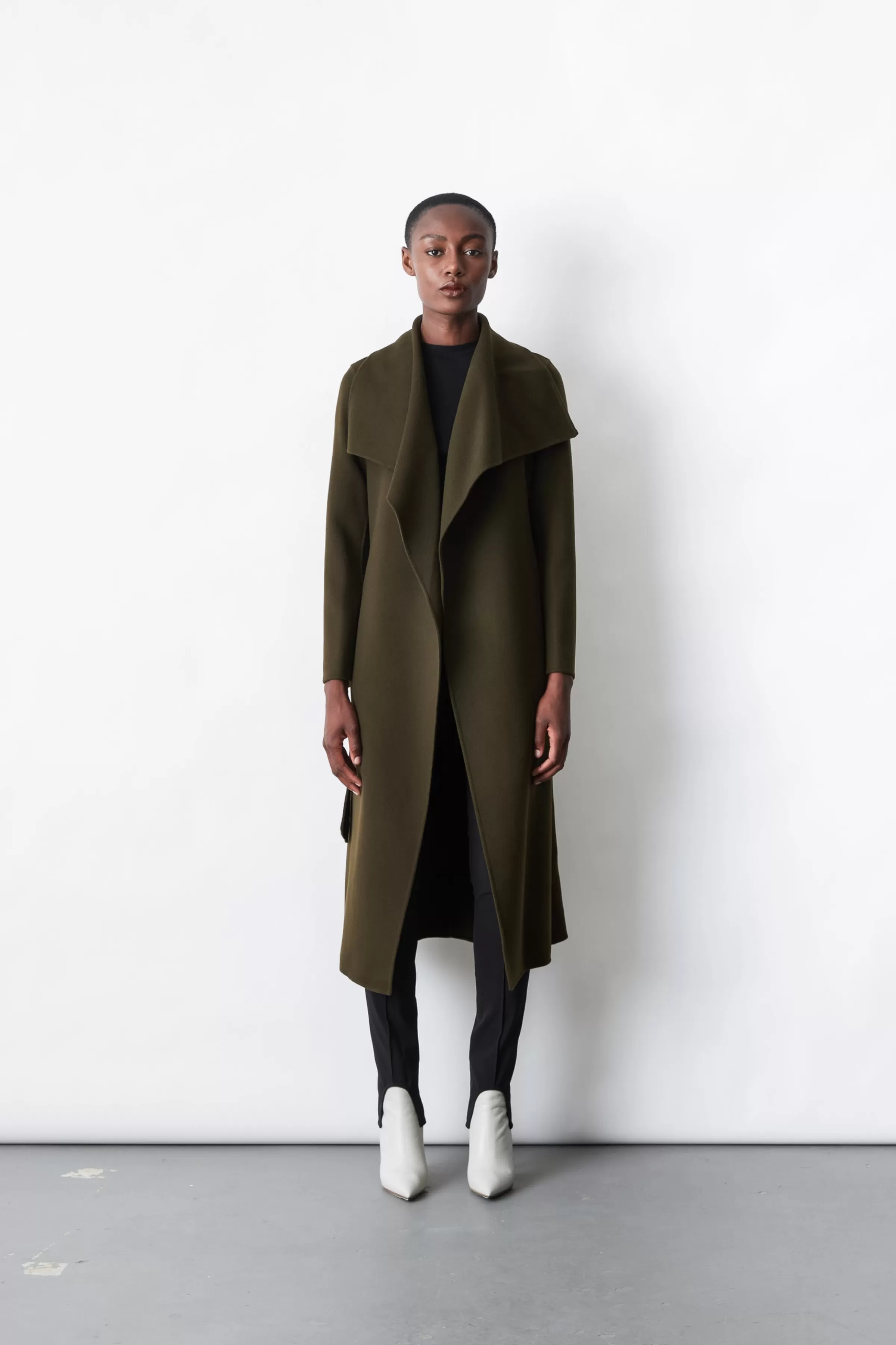 Mai, Double-face Wool Wrap Coat For Ladies | ® US | Mackage Outlet