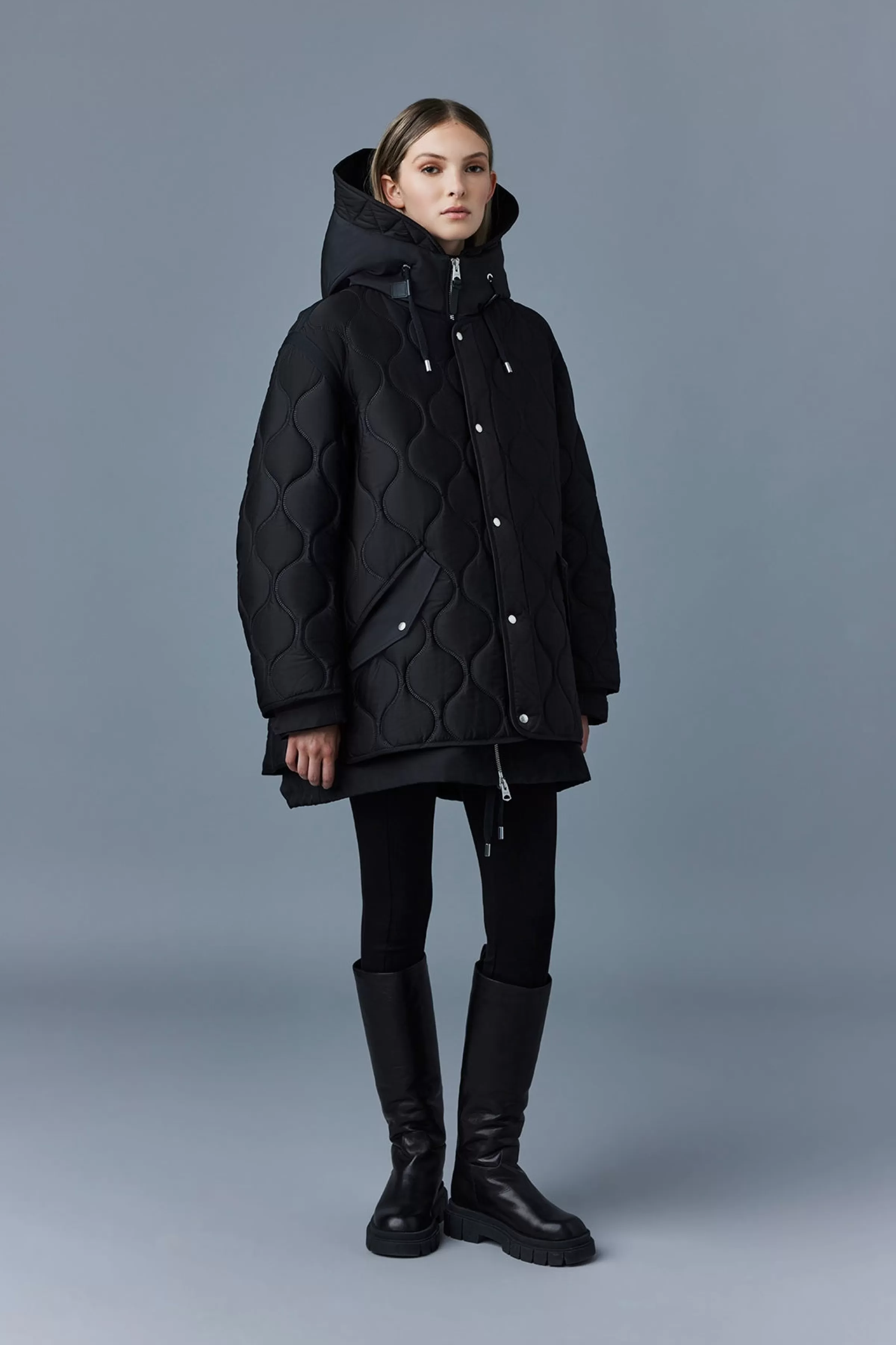 Maia, 2-in1 Light Heritage Quilted Parka For Ladies | ® US | Mackage Store