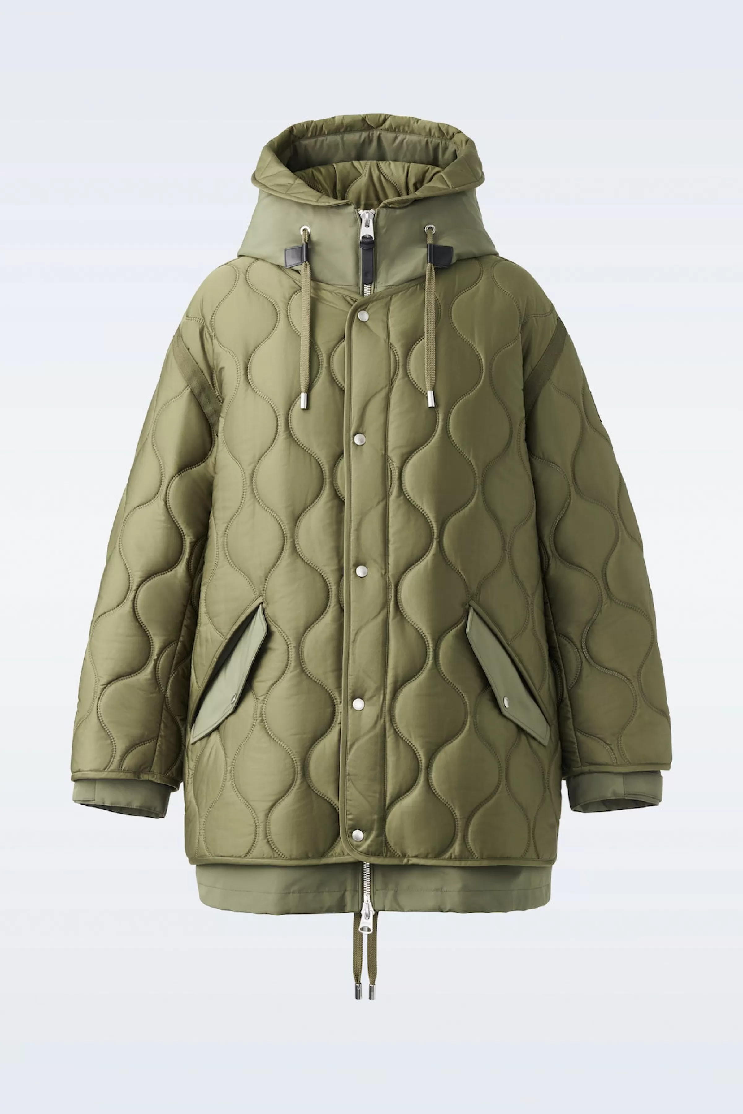 Maia, 2-in1 Light Heritage Quilted Parka For Ladies | ® US | Mackage Store