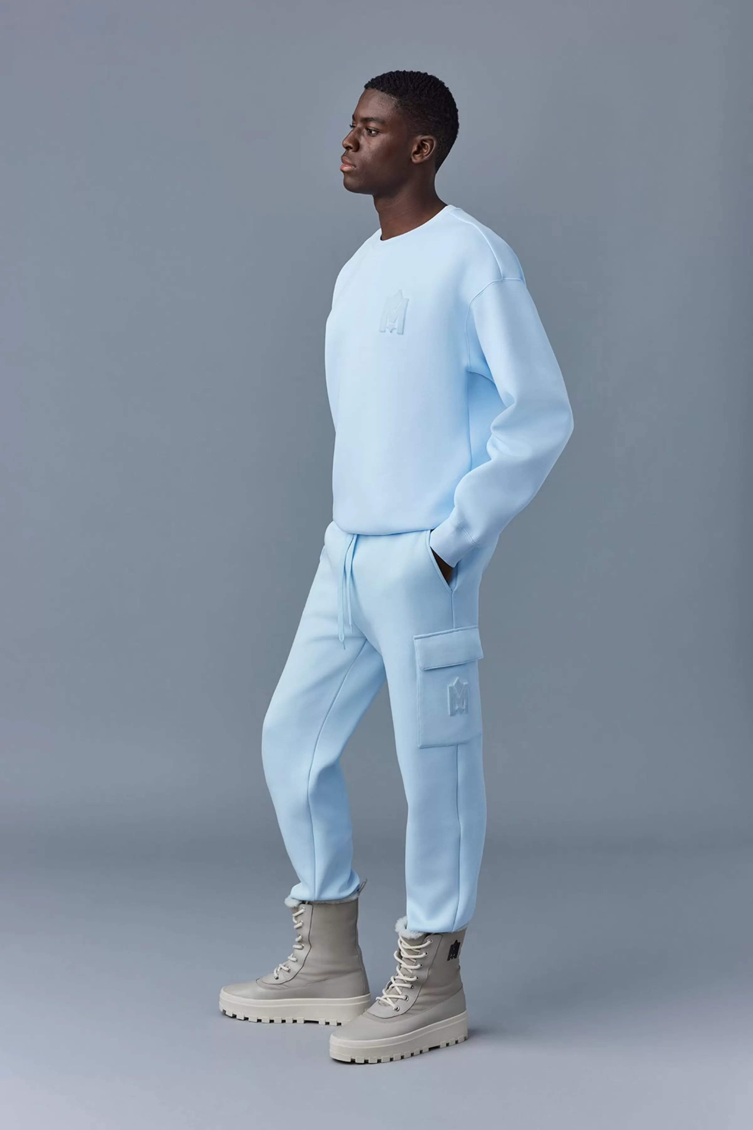 Marvin, Double Face Jersey Sweatpants For Men | ® US | Mackage Sale