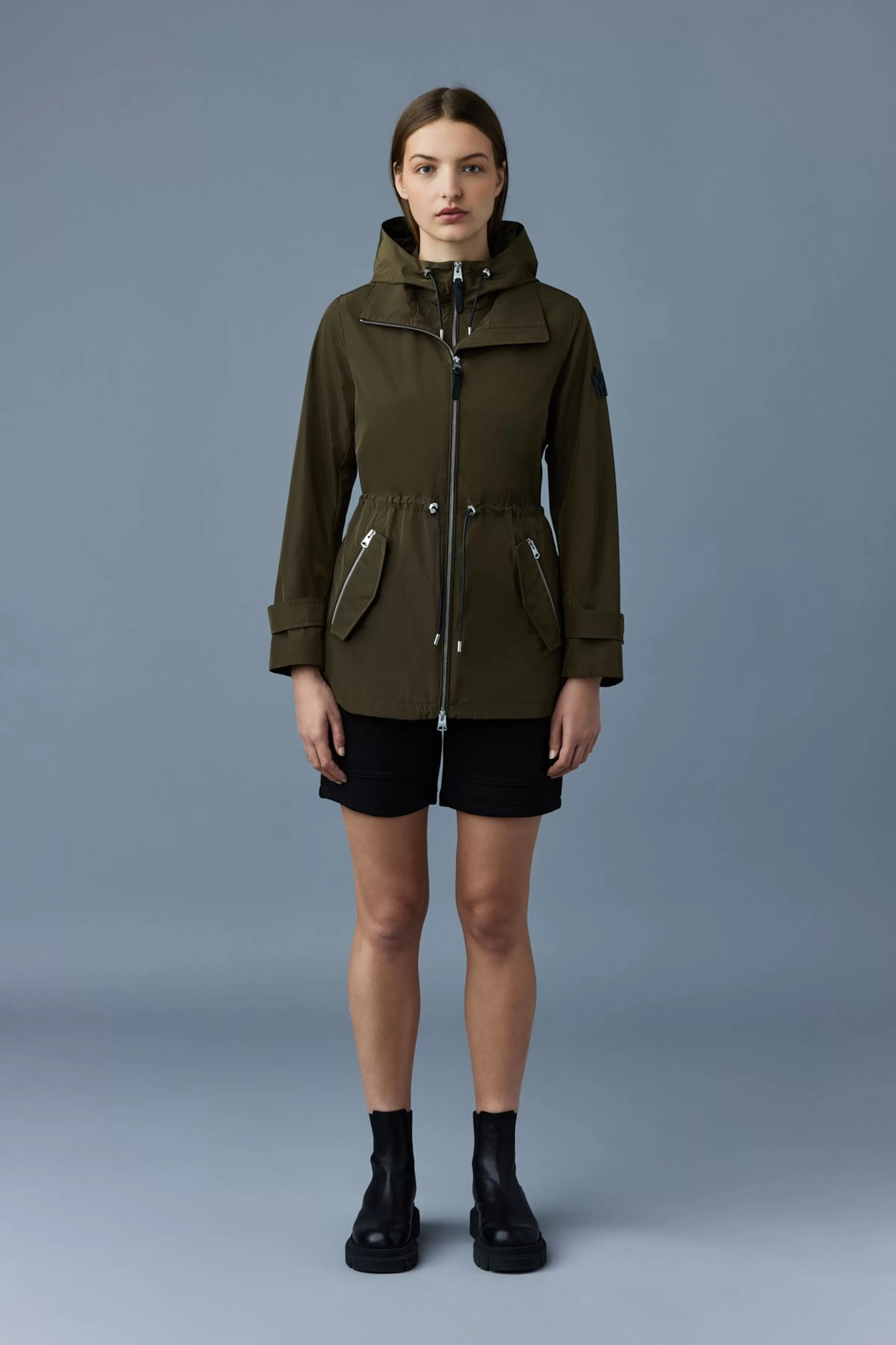 Melany, 2-in-1 Rain Parka With Removable Bib For Ladies | ® US | Mackage Flash Sale