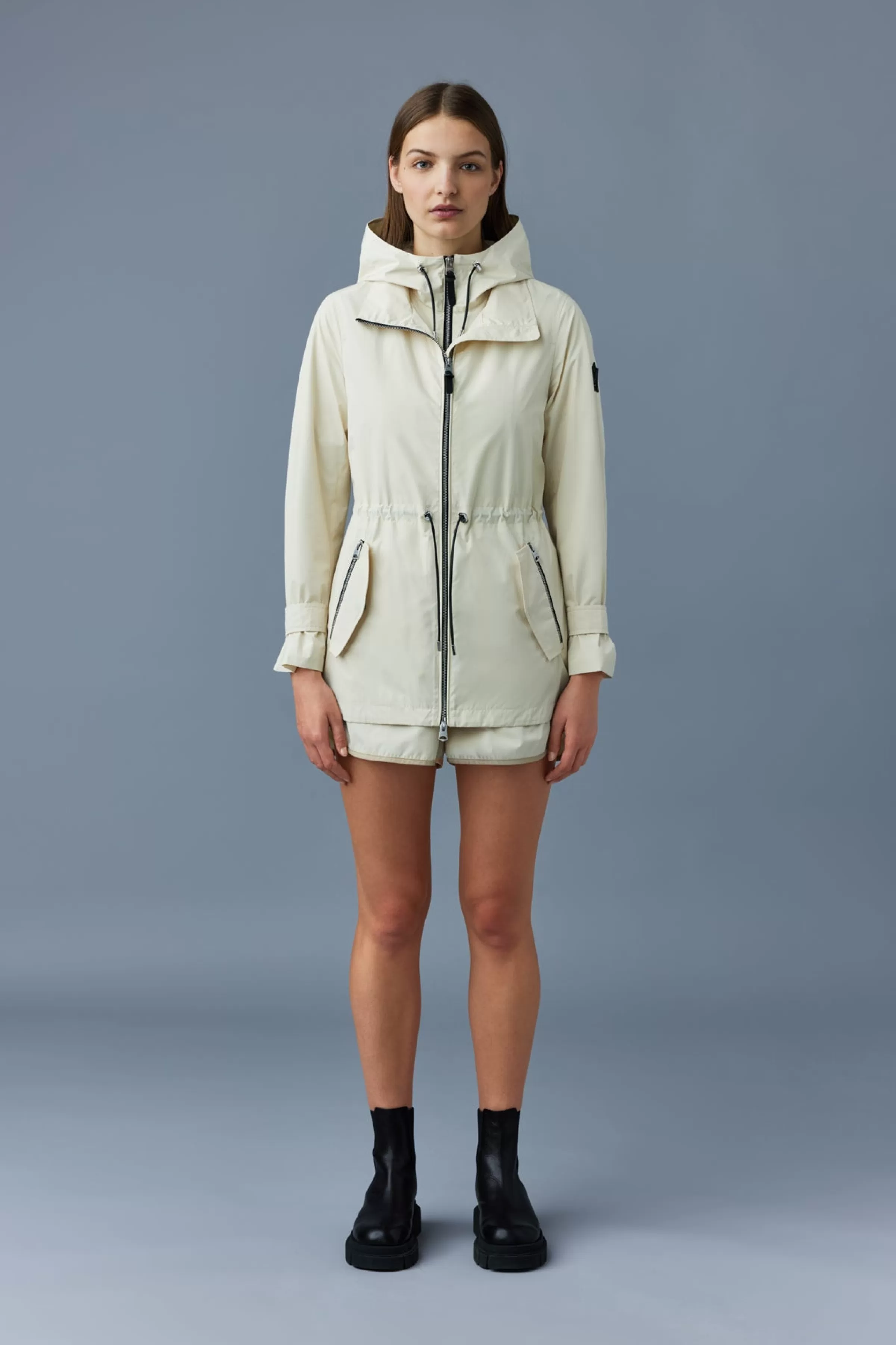 Melany, 2-in-1 Rain Parka With Removable Bib For Ladies | ® US | Mackage Flash Sale