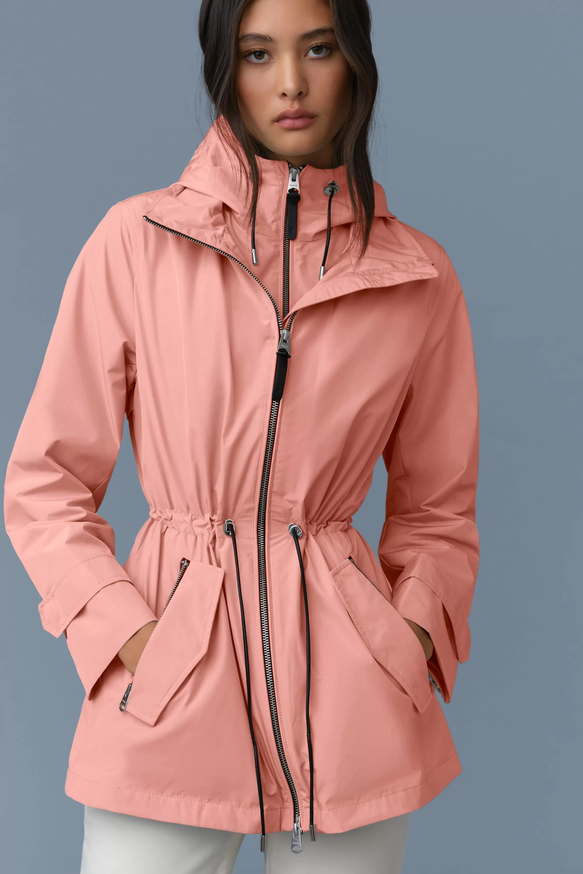 Melany, 2-in-1 Rain Parka With Removable Bib For Ladies | ® US | Mackage Flash Sale