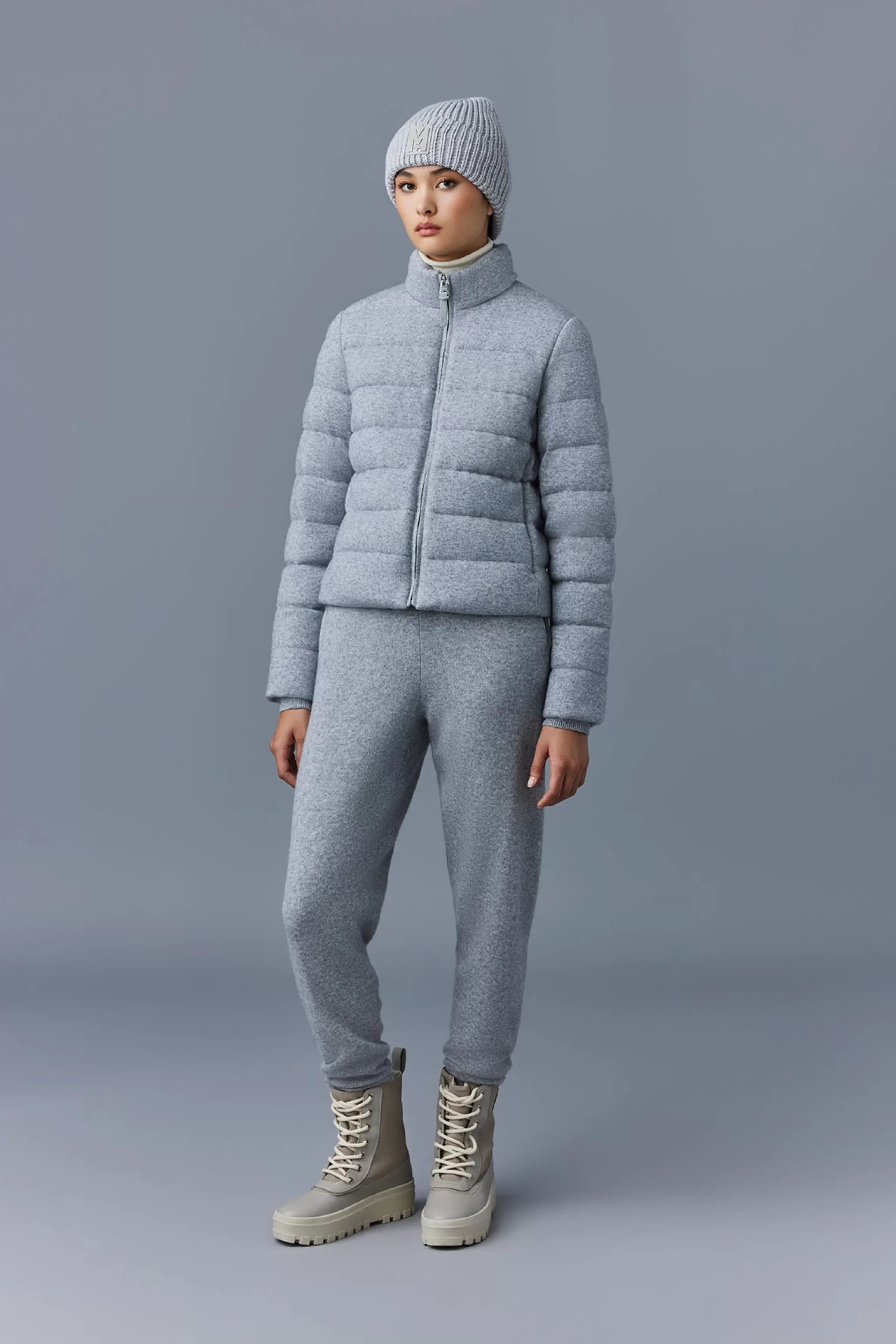 Melia, Cashmere Blend Jacket With Stand Collar For Ladies | ® US | Mackage New