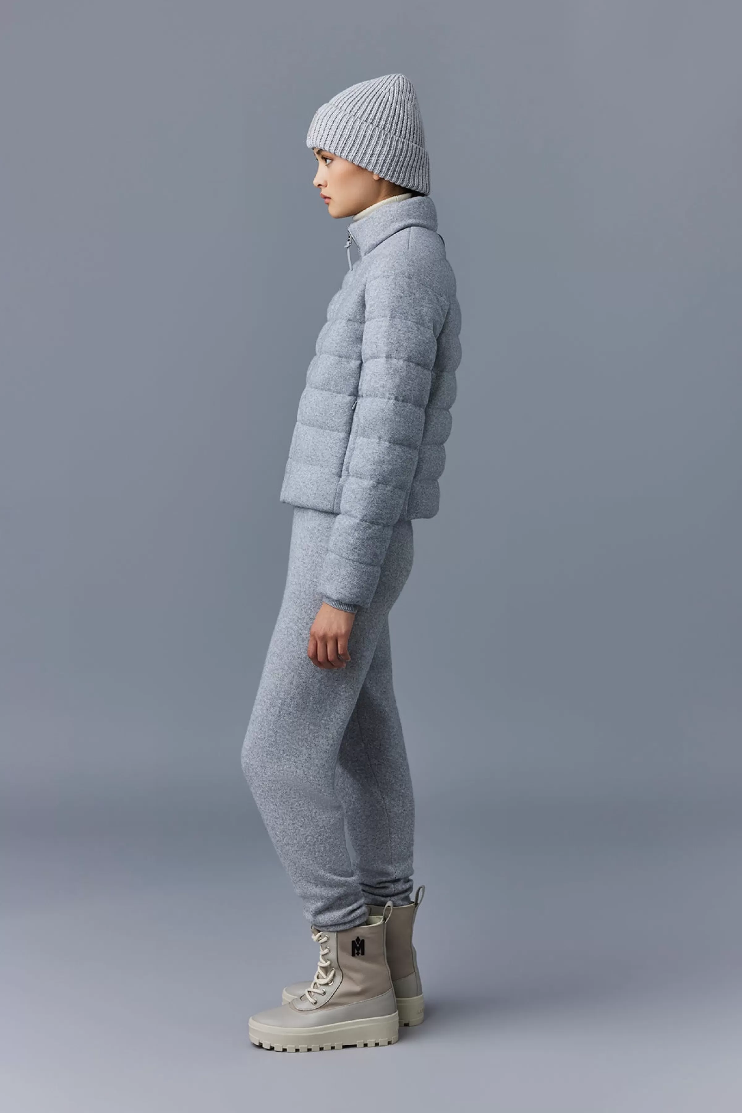 Melia, Cashmere Blend Jacket With Stand Collar For Ladies | ® US | Mackage New