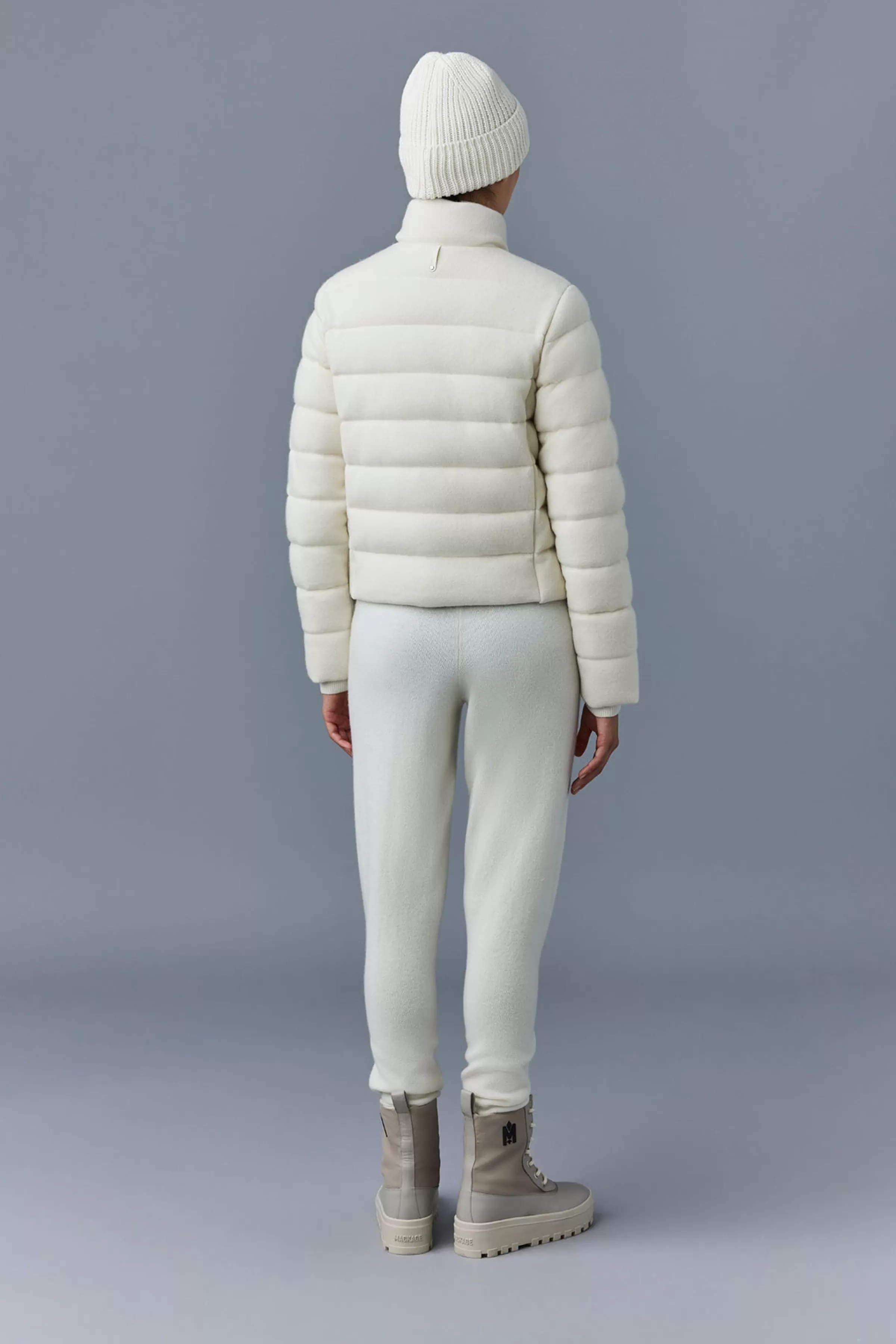Melia, Cashmere Blend Jacket With Stand Collar For Ladies | ® US | Mackage New