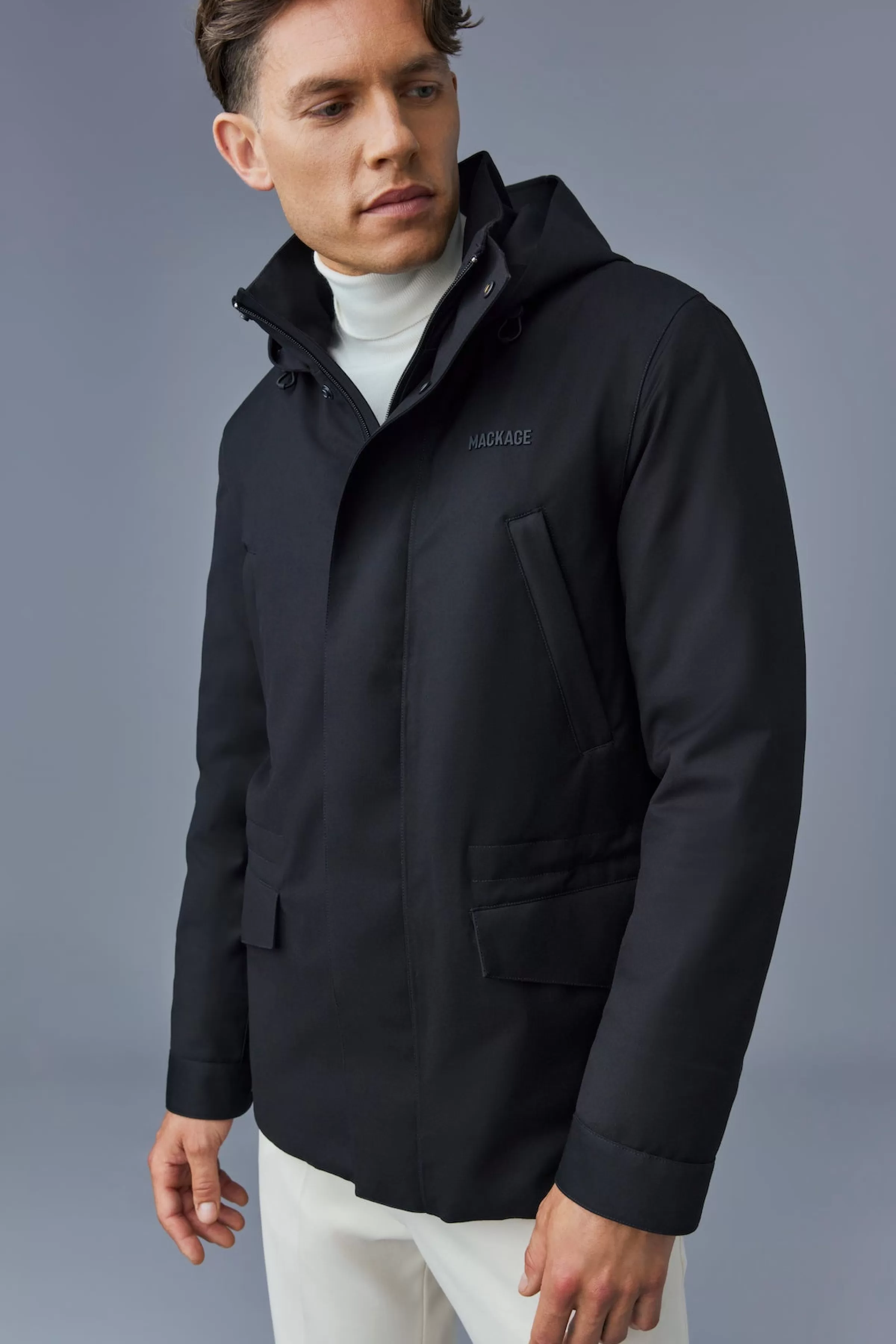 Morris, Light Down Twill Parka For Men | ® US | Mackage Discount