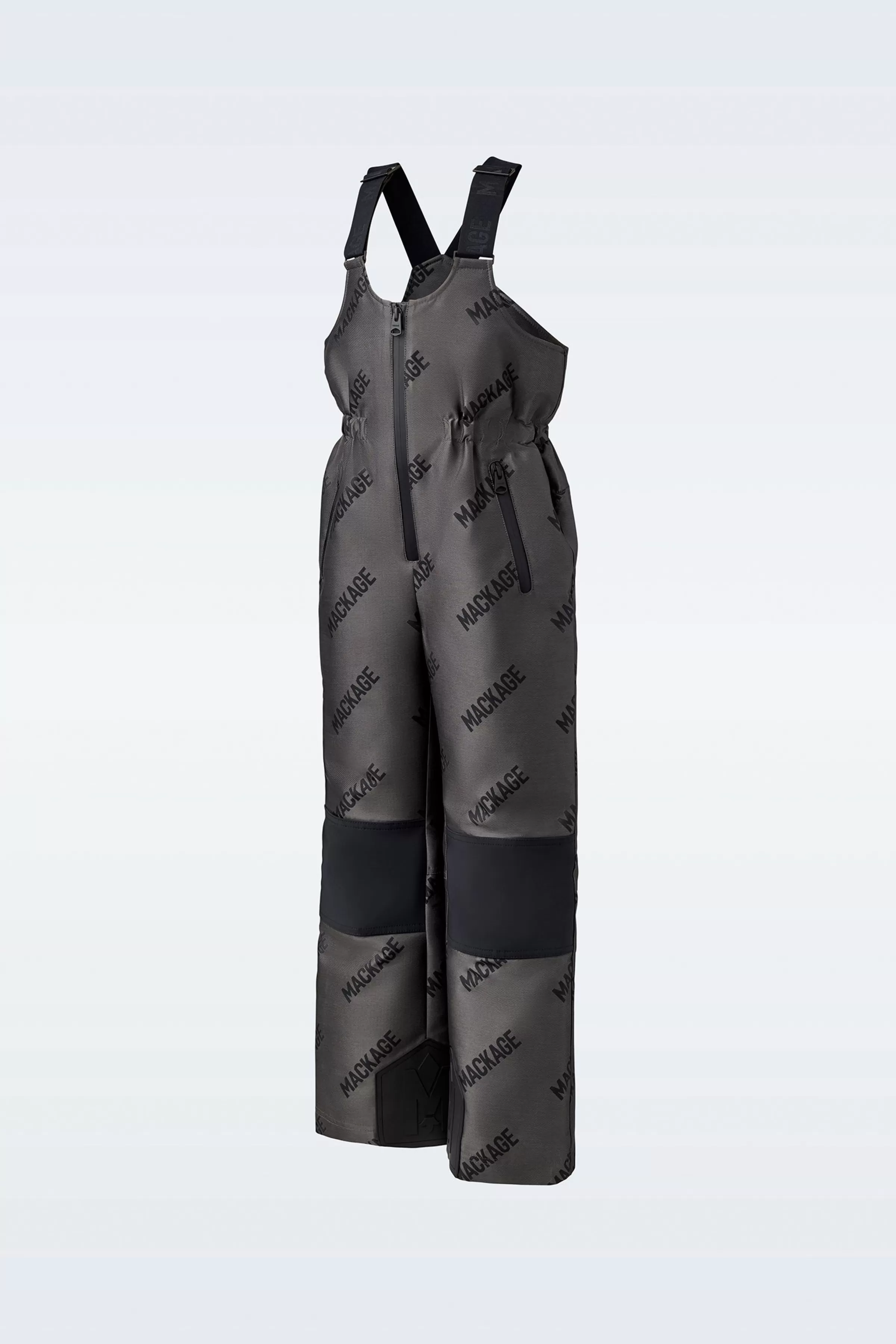 Myron, Ski Overalls With Jacquard Logo Pattern For Kids (8-14 Years) | ® US | Mackage Store
