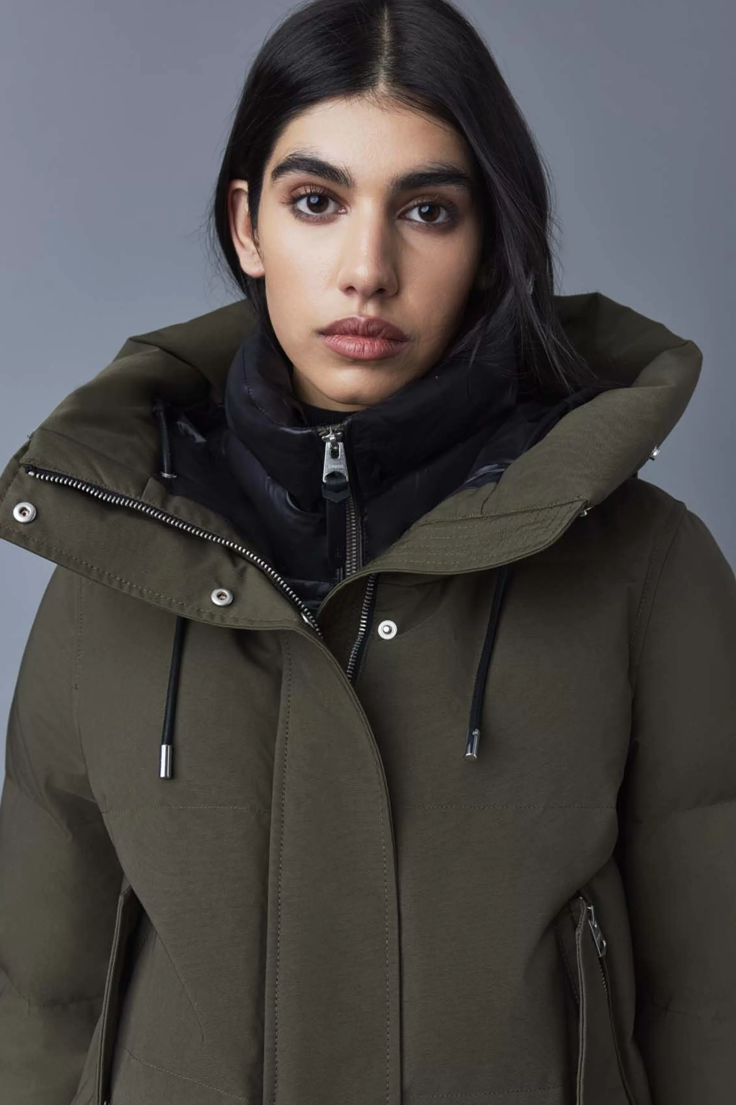 Nefi, Down Jacket With Removable Fur Trimmed Hood For Ladies | ® US | Mackage Outlet