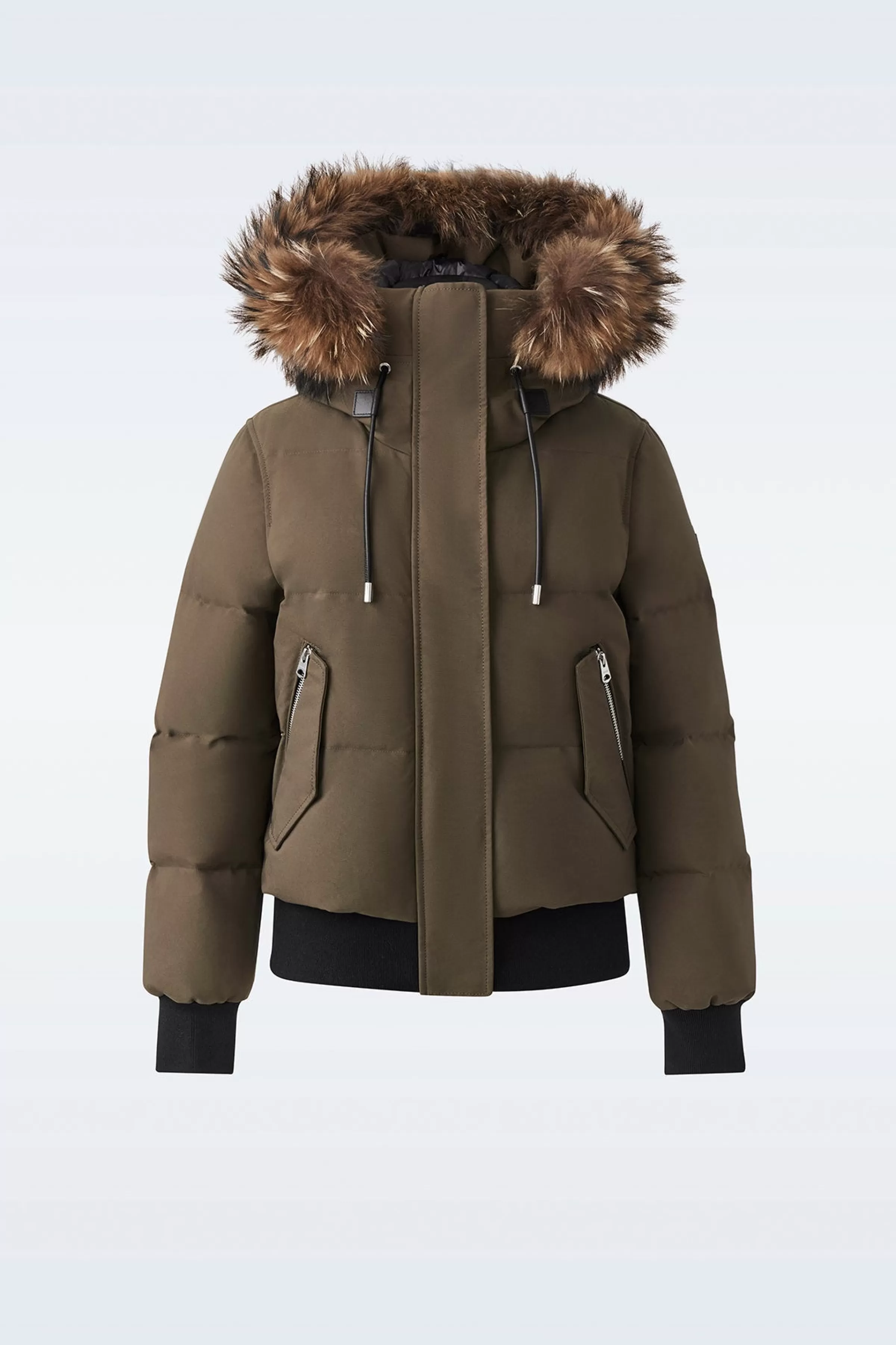 Nefi, Down Jacket With Removable Fur Trimmed Hood For Ladies | ® US | Mackage Outlet