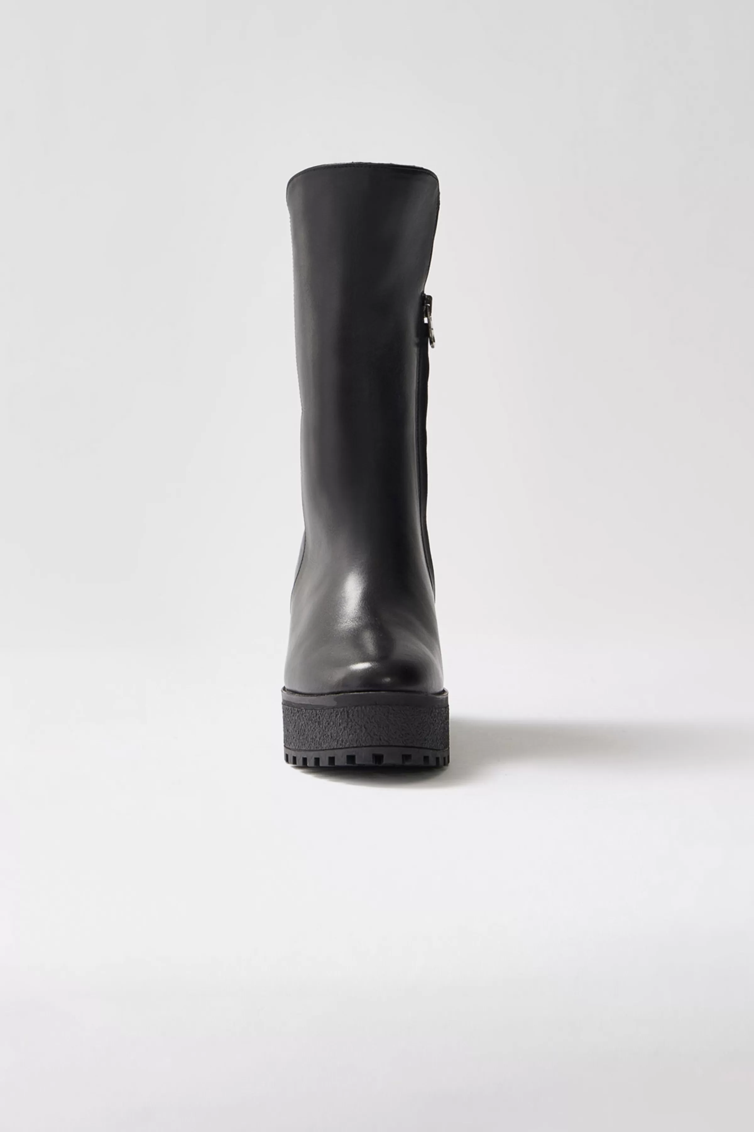 Noble, Shearling-lined Wedge (R) Leather Boot For Ladies | ® US | Mackage New