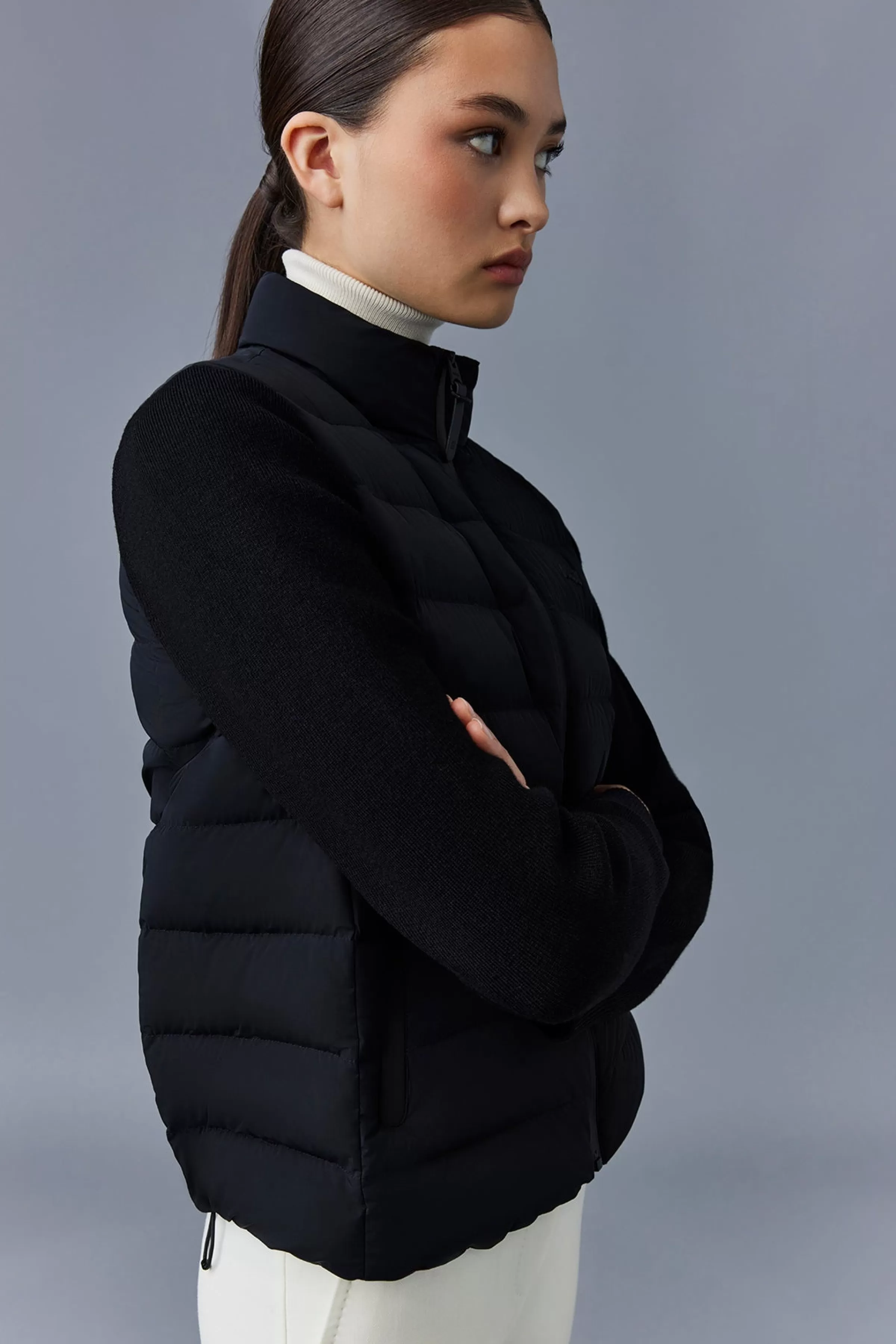 Oceane, Light Down Mixed-media Jacket For Ladies | ® US | Mackage Hot