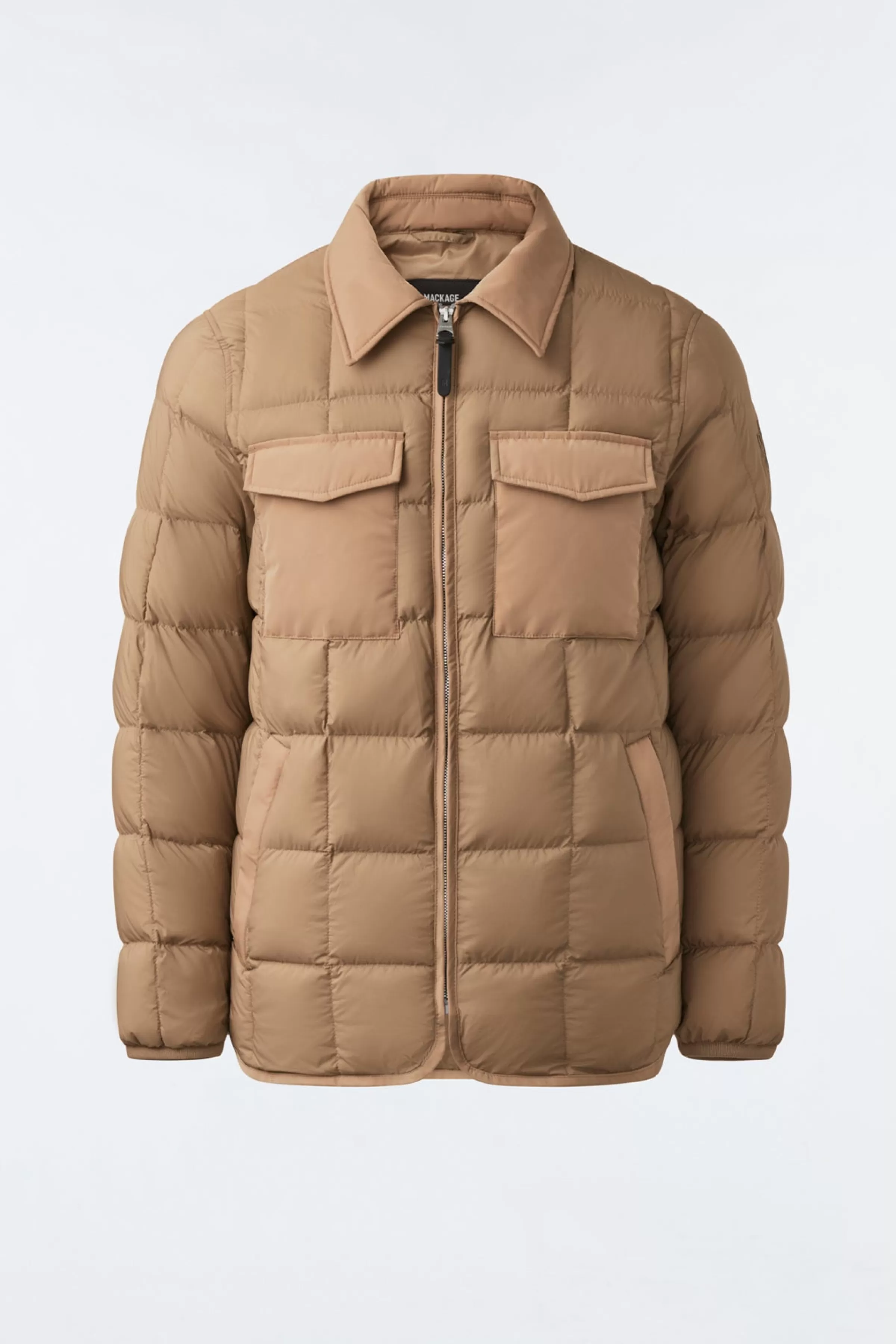 Osmond, Matte Light Down Overshirt For Men | ® US | Mackage Hot