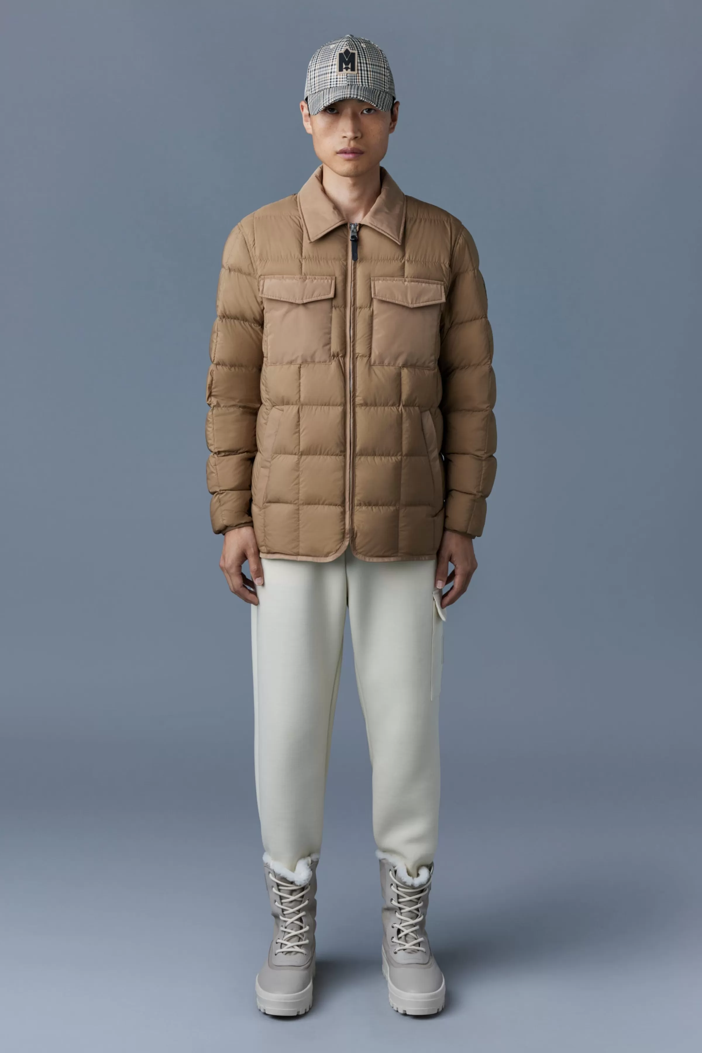 Osmond, Matte Light Down Overshirt For Men | ® US | Mackage Hot