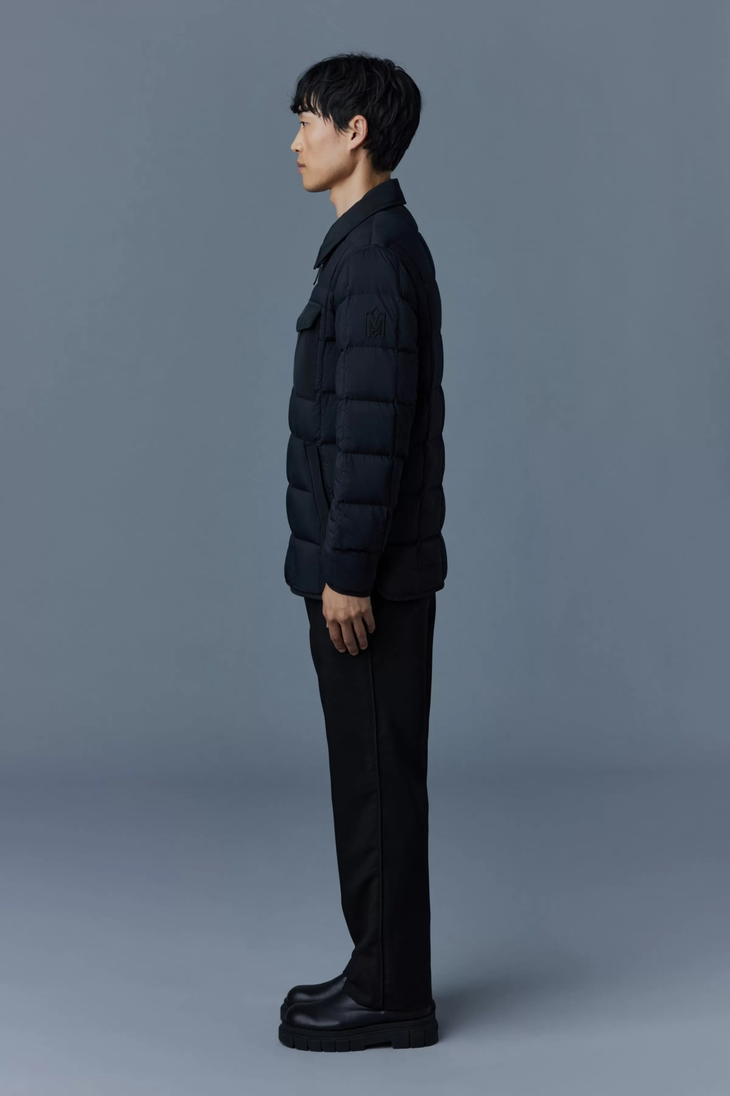 Osmond, Matte Light Down Overshirt For Men | ® US | Mackage Hot