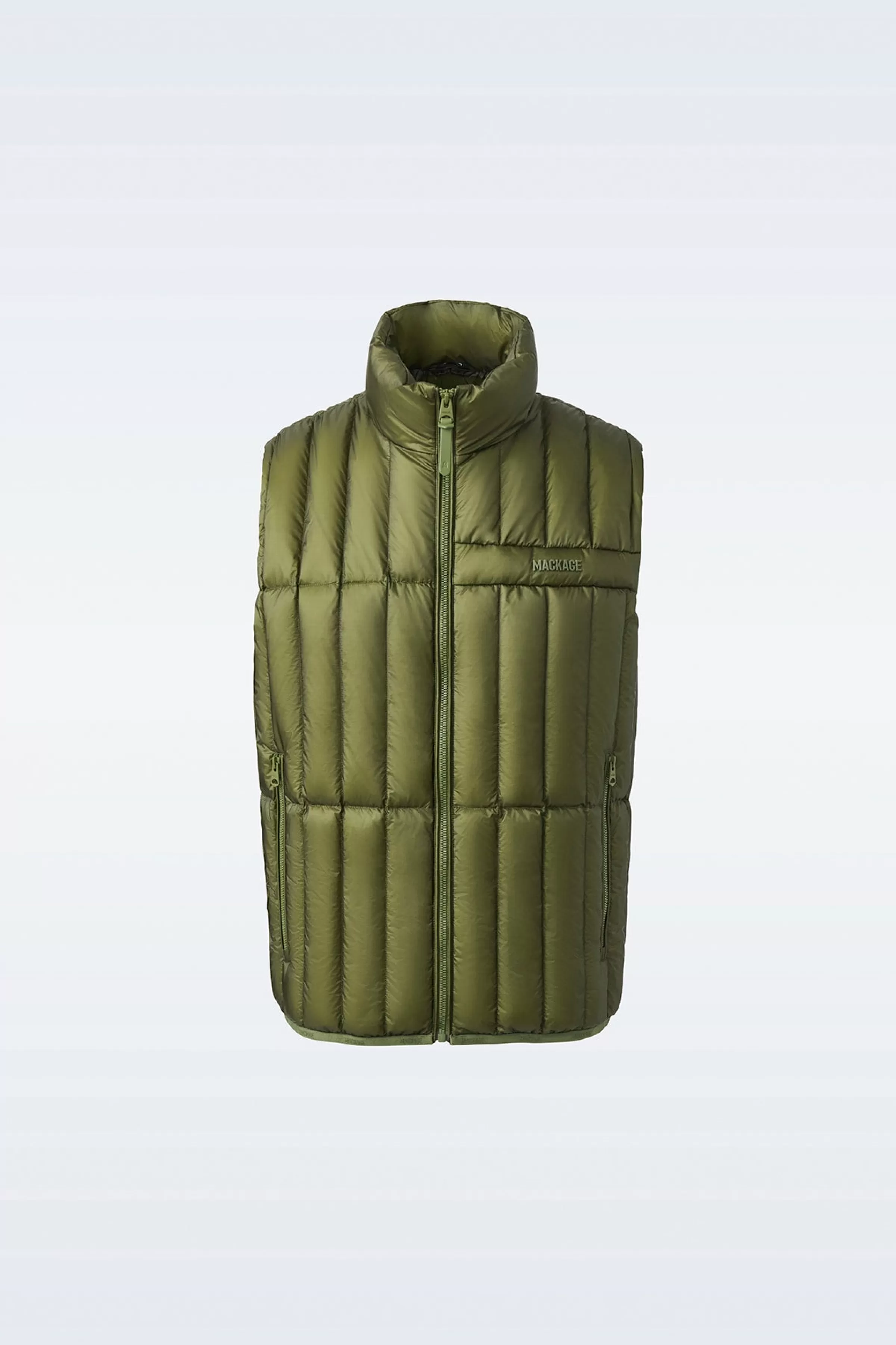 Patrick, Translucent Ripstop Light Down Vest With Funnel Collar For Men | ® US | Mackage Shop