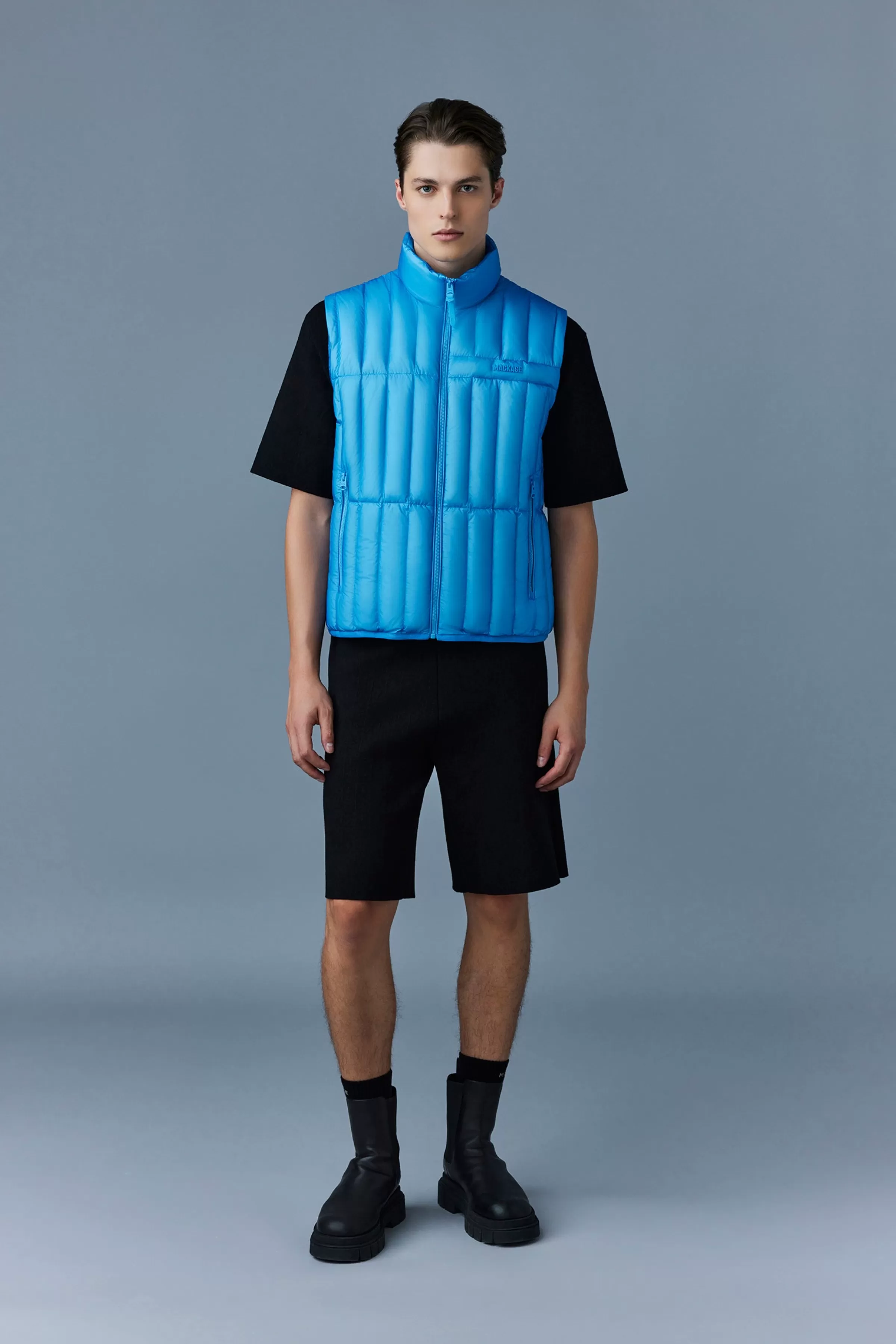 Patrick, Translucent Ripstop Light Down Vest With Funnel Collar For Men | ® US | Mackage Shop