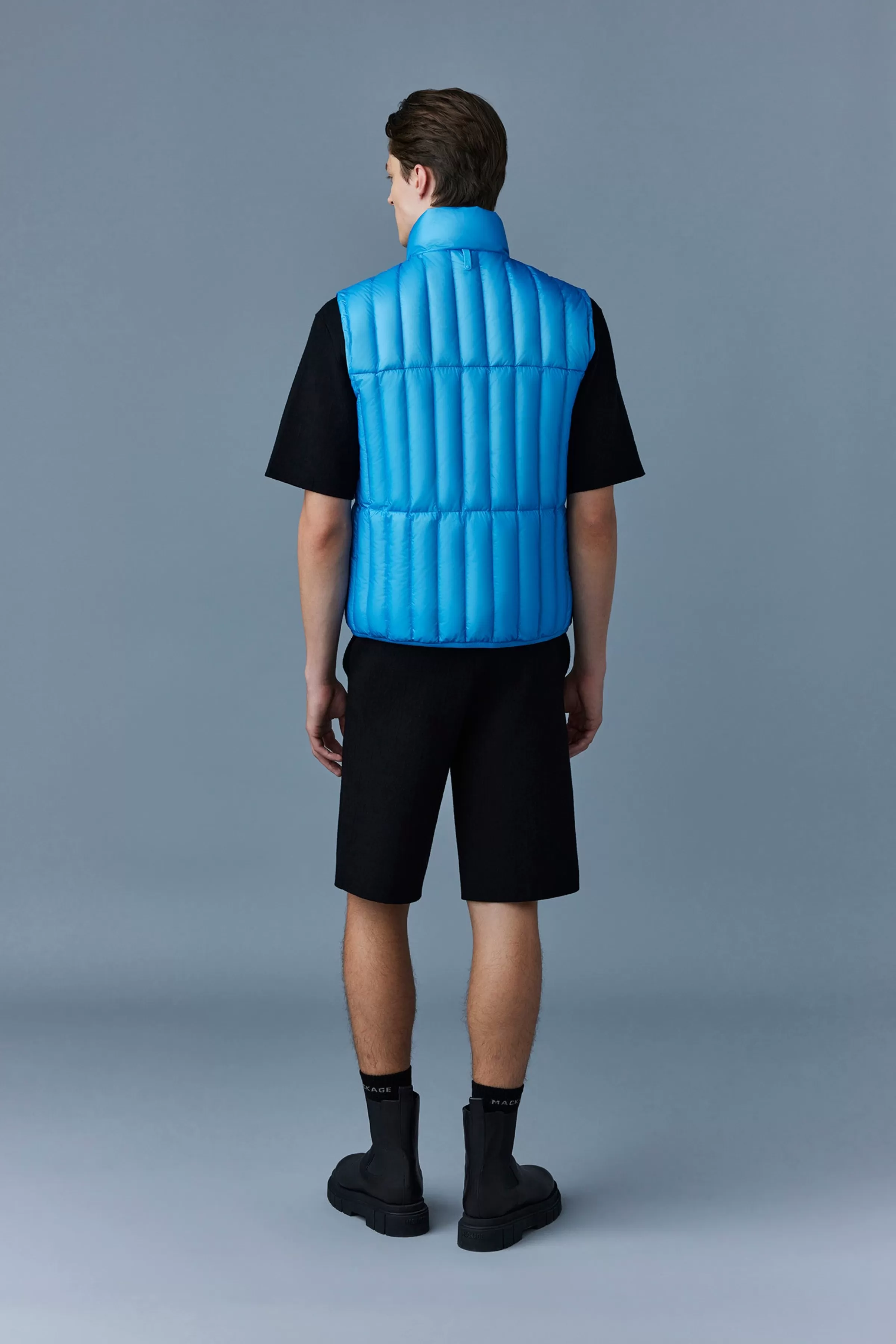Patrick, Translucent Ripstop Light Down Vest With Funnel Collar For Men | ® US | Mackage Shop