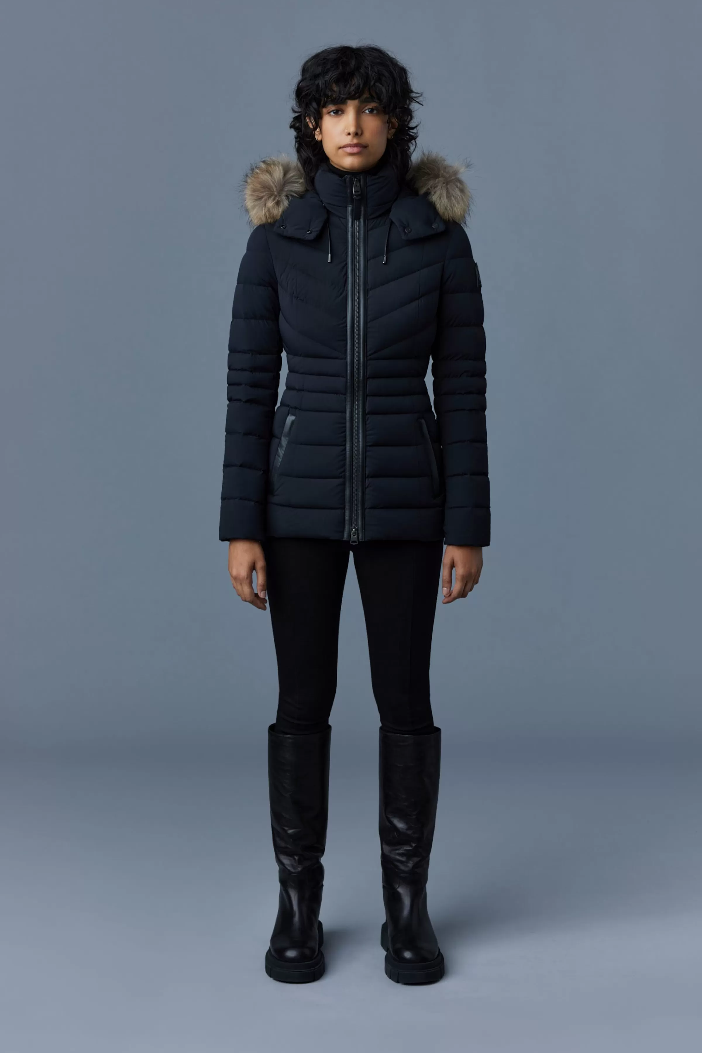 Patsy, Agile 360 Down Jacket With Natural Fur For Ladies | ® US | Mackage Shop