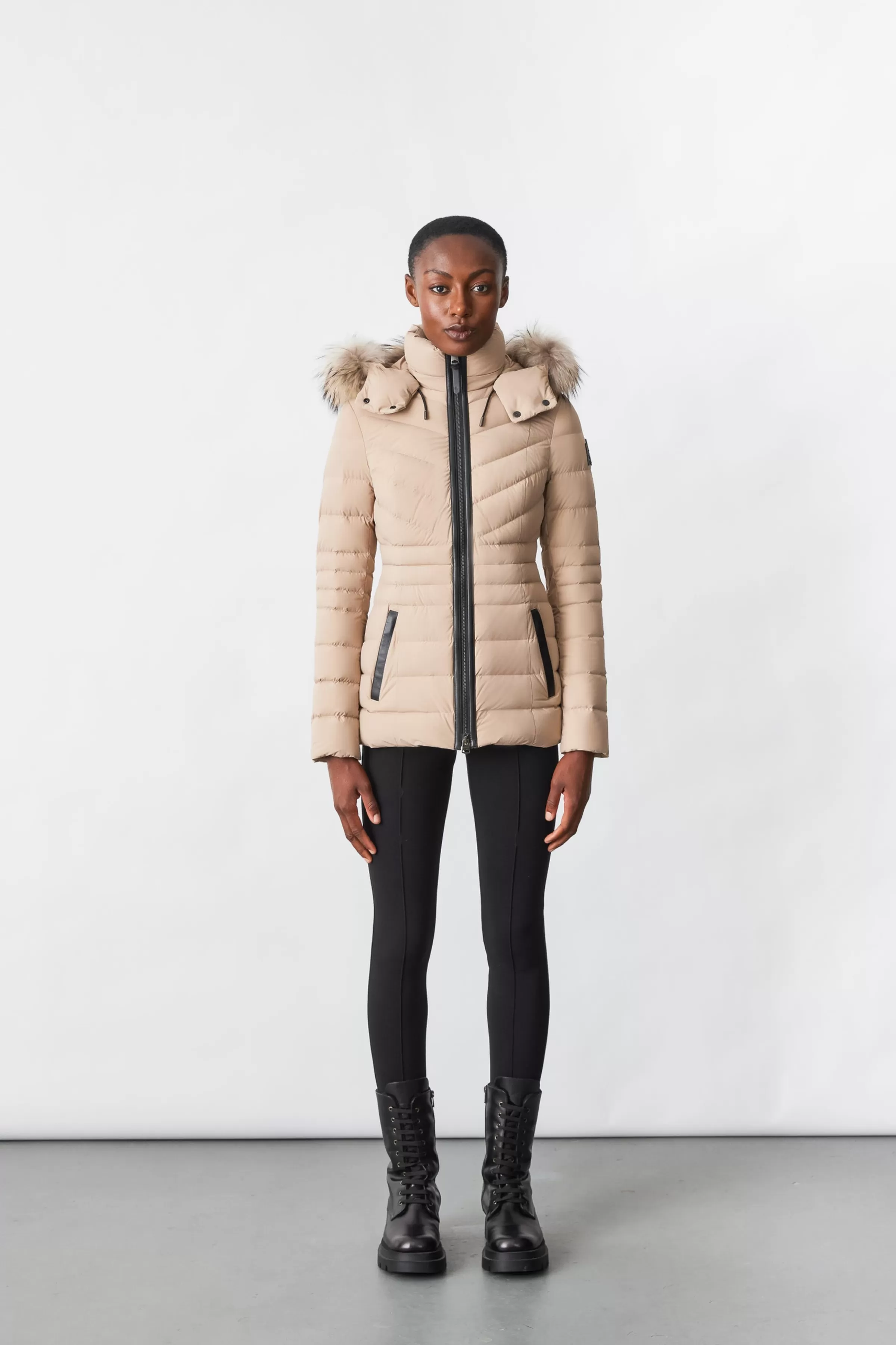 Patsy, Agile 360 Down Jacket With Natural Fur For Ladies | ® US | Mackage Shop