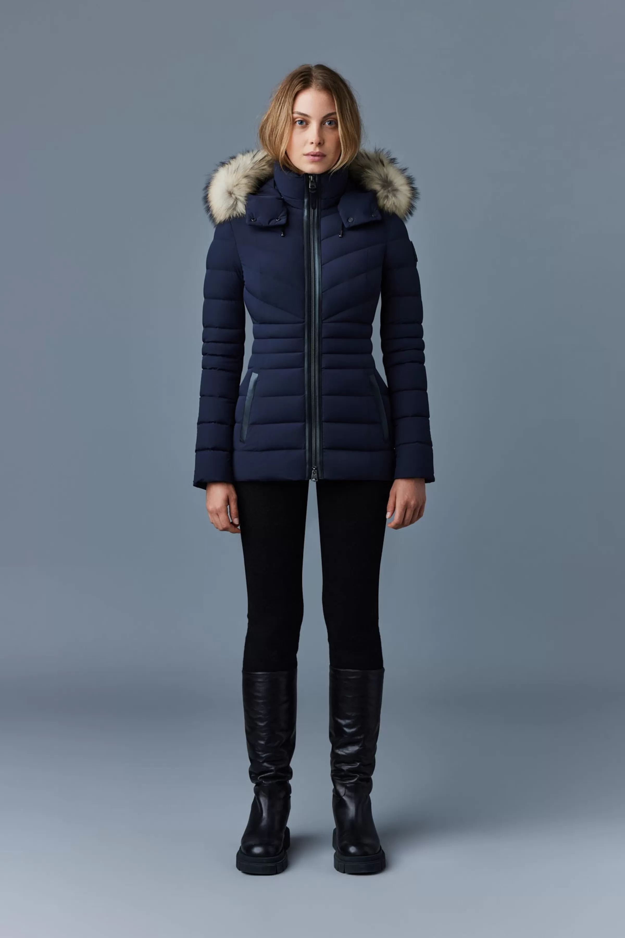 Patsy, Agile 360 Down Jacket With Natural Fur For Ladies | ® US | Mackage Shop