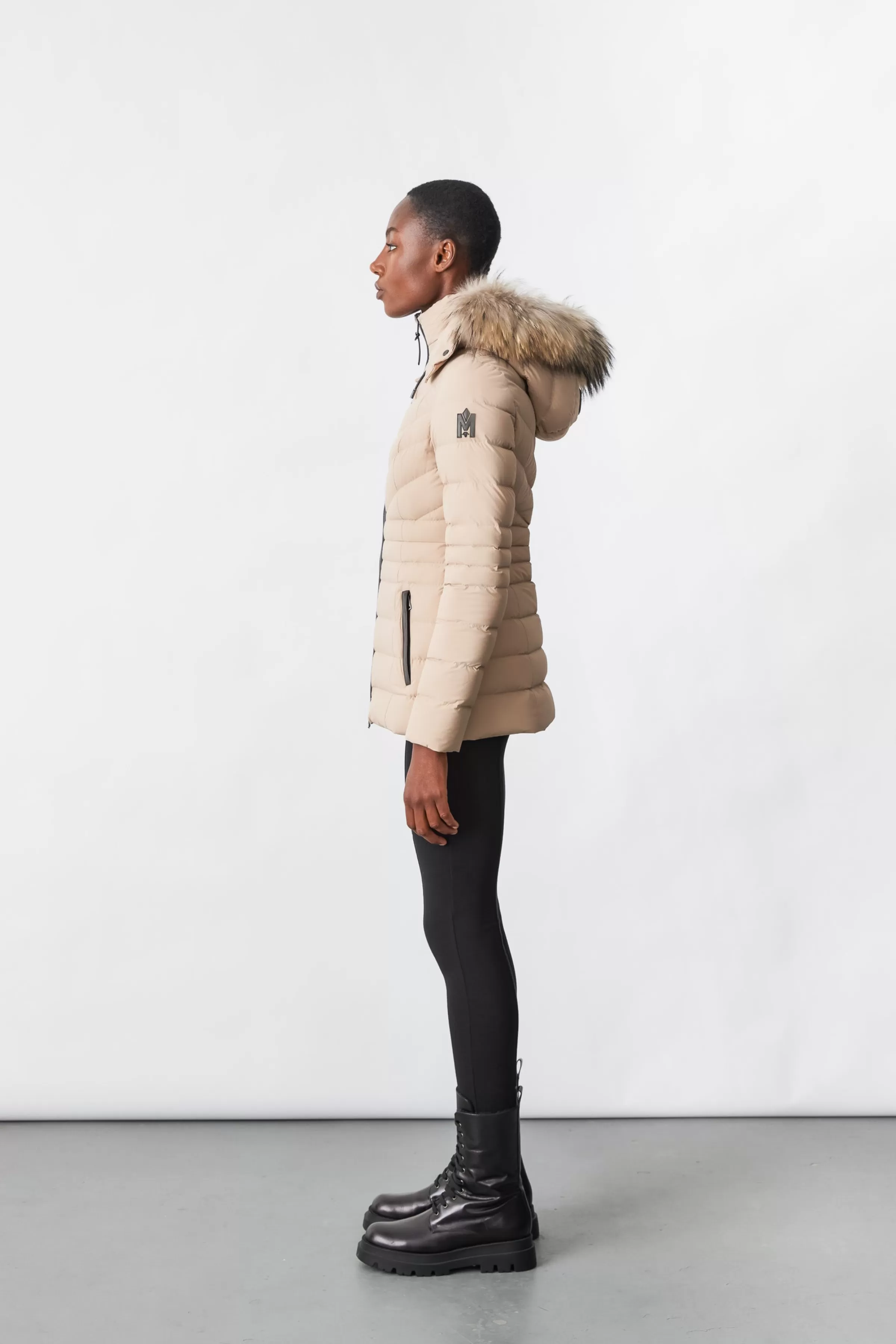 Patsy, Agile 360 Down Jacket With Natural Fur For Ladies | ® US | Mackage Shop