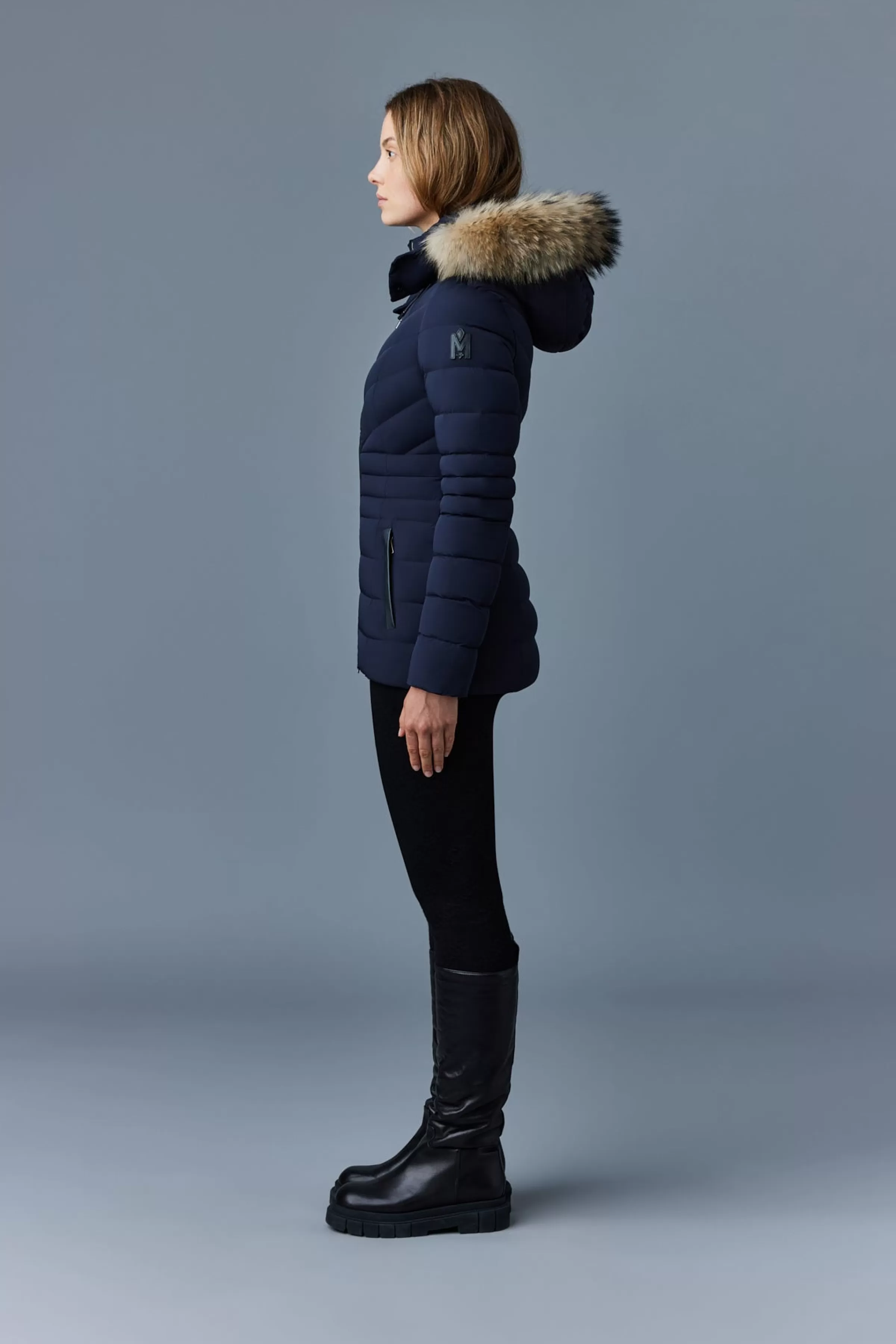 Patsy, Agile 360 Down Jacket With Natural Fur For Ladies | ® US | Mackage Shop