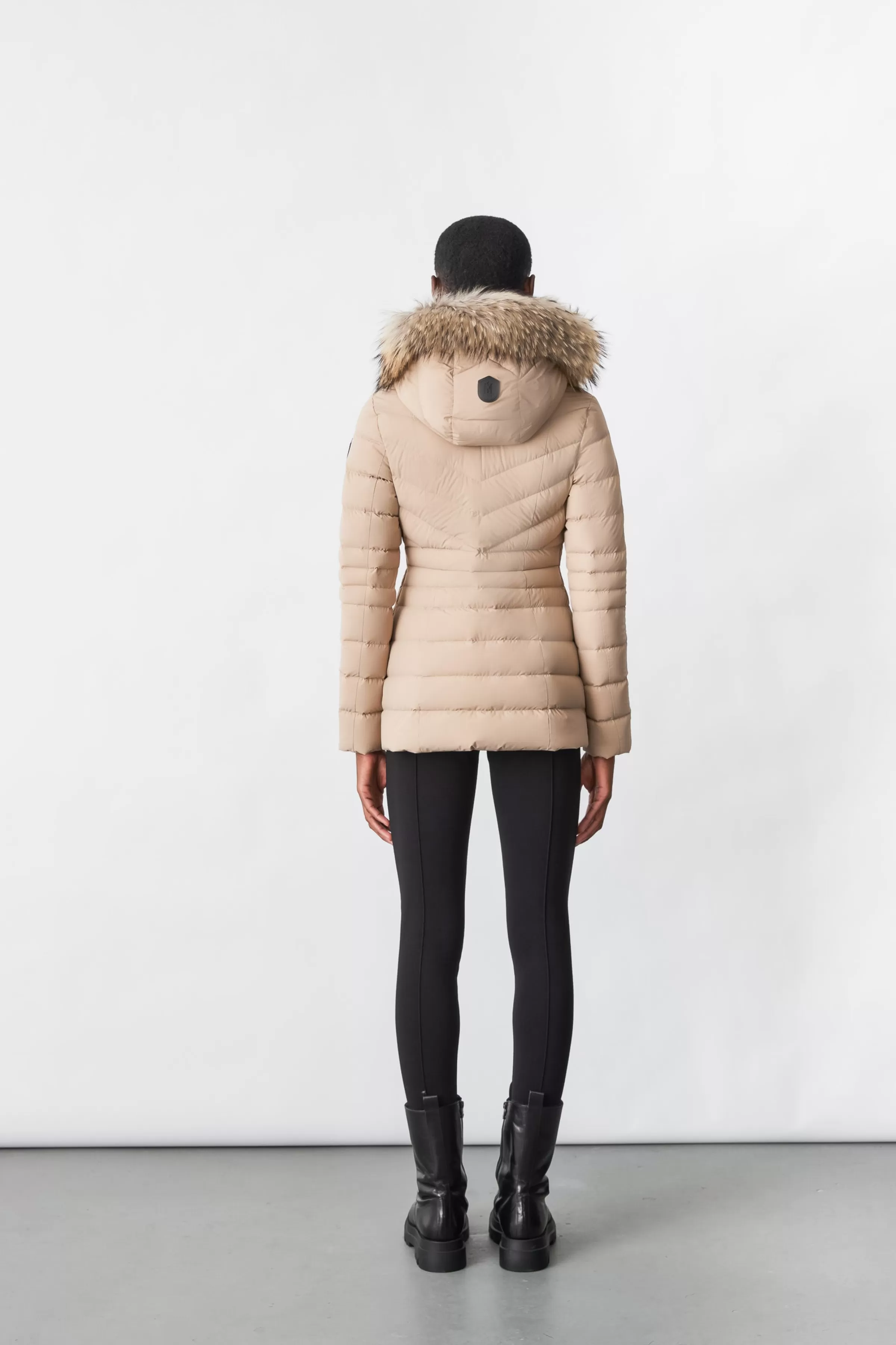 Patsy, Agile 360 Down Jacket With Natural Fur For Ladies | ® US | Mackage Shop