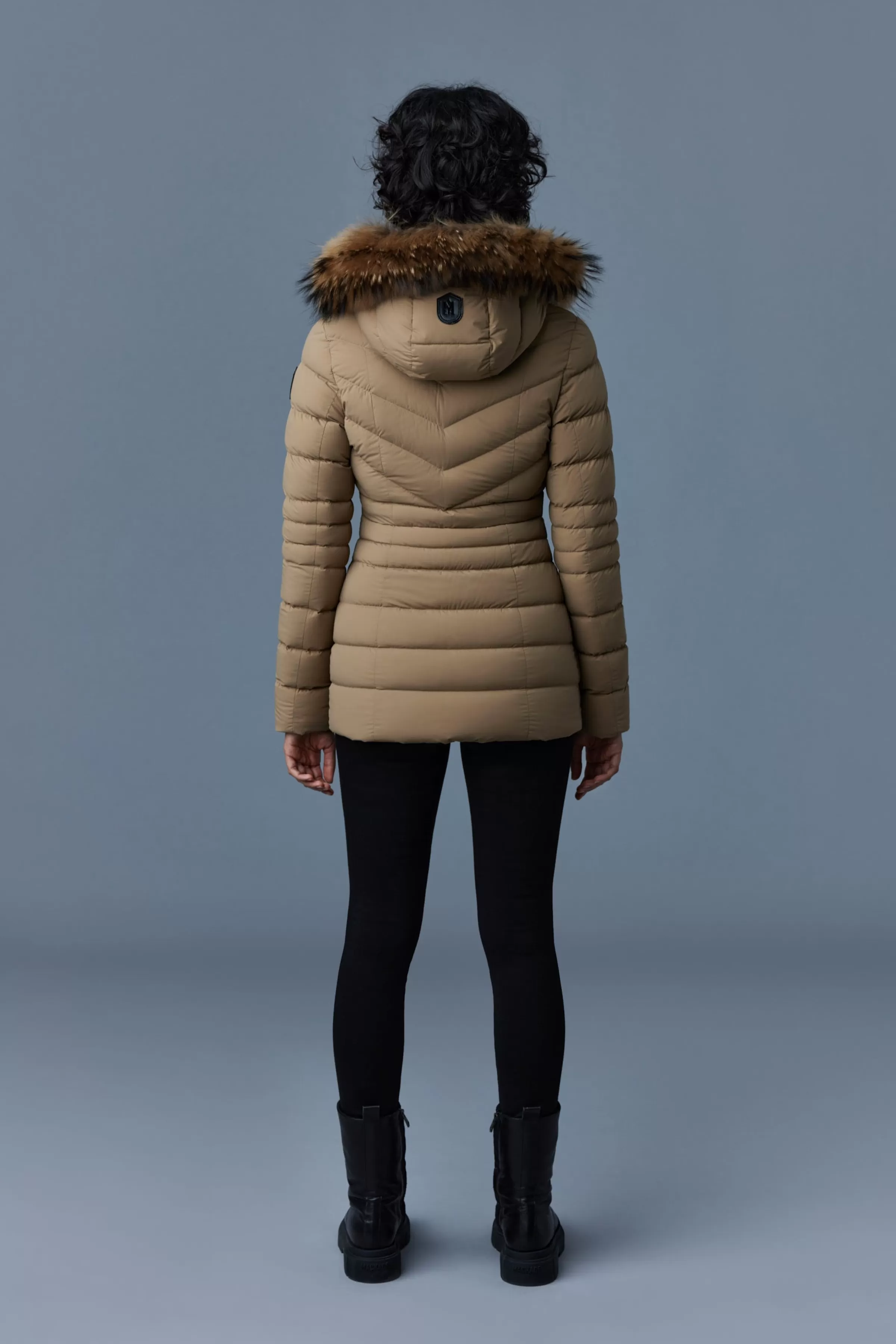 Patsy, Agile 360 Down Jacket With Natural Fur For Ladies | ® US | Mackage Shop