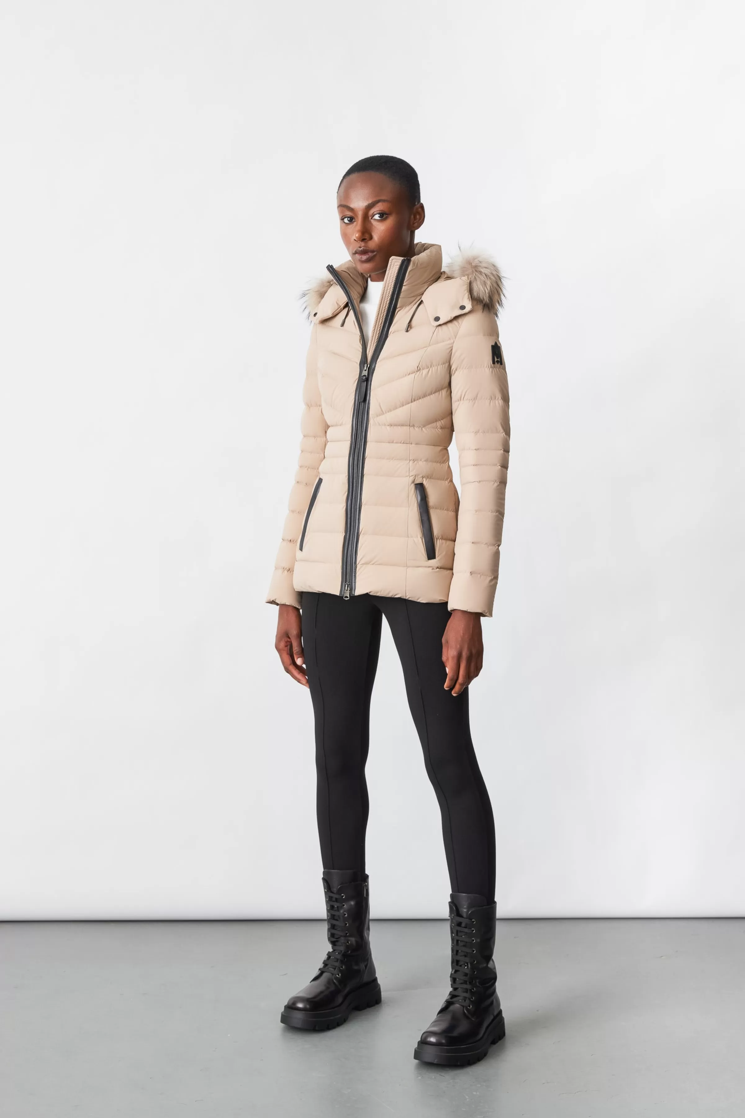 Patsy, Agile 360 Down Jacket With Natural Fur For Ladies | ® US | Mackage Shop
