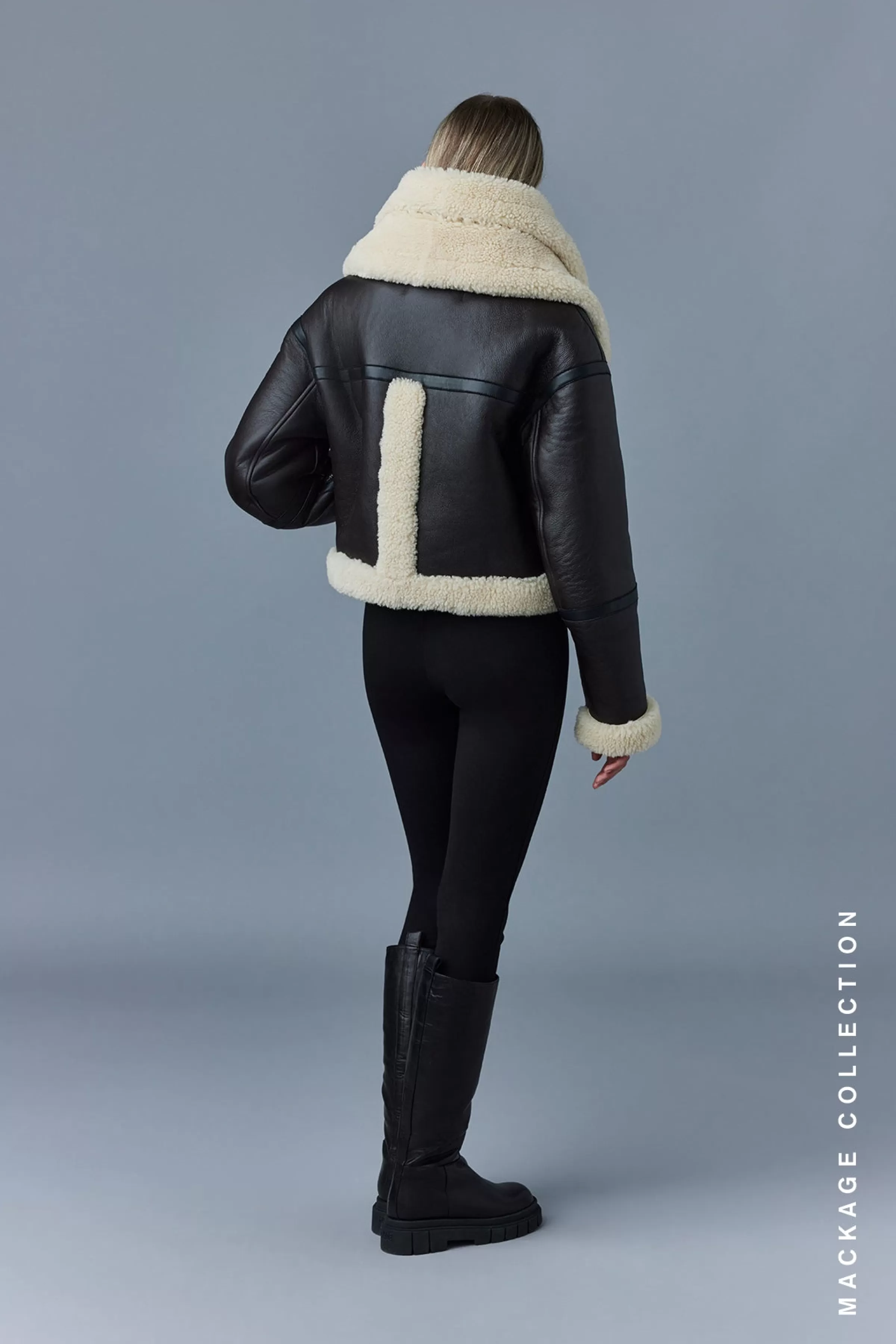 Penelopa, Sheepskin Jacket With Double Collar For Ladies | ® US | Mackage Cheap