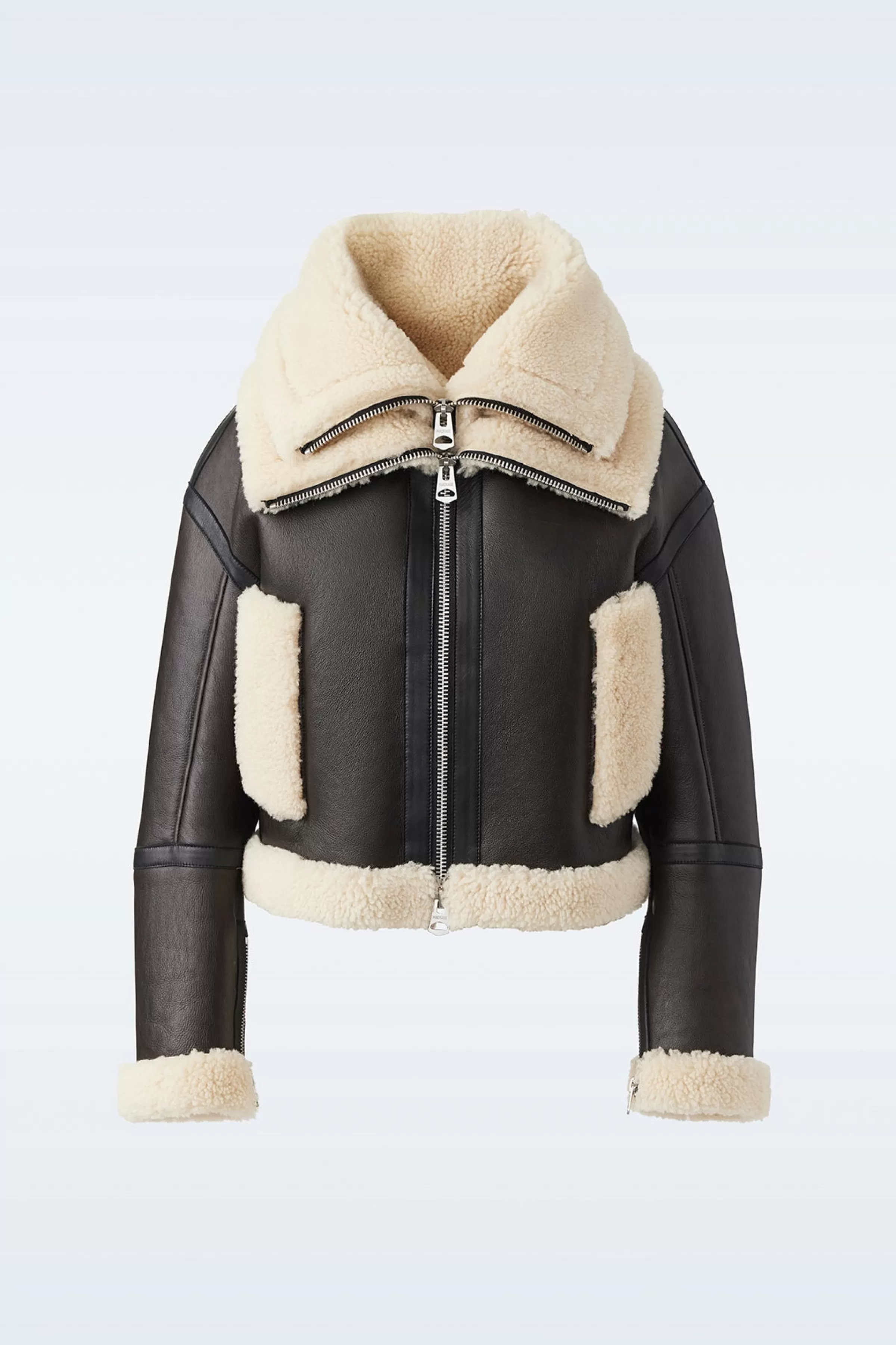 Penelopa, Sheepskin Jacket With Double Collar For Ladies | ® US | Mackage Cheap