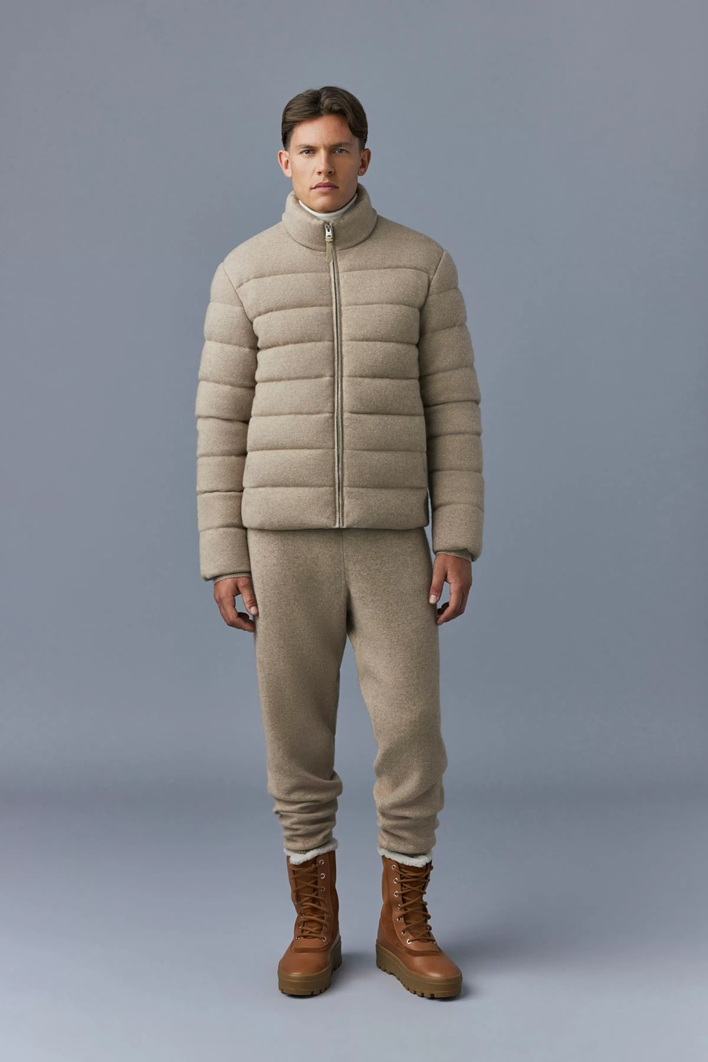 Scott, Light Down Jacket With Cashmere Blend Shell For Men | ® US | Mackage Shop